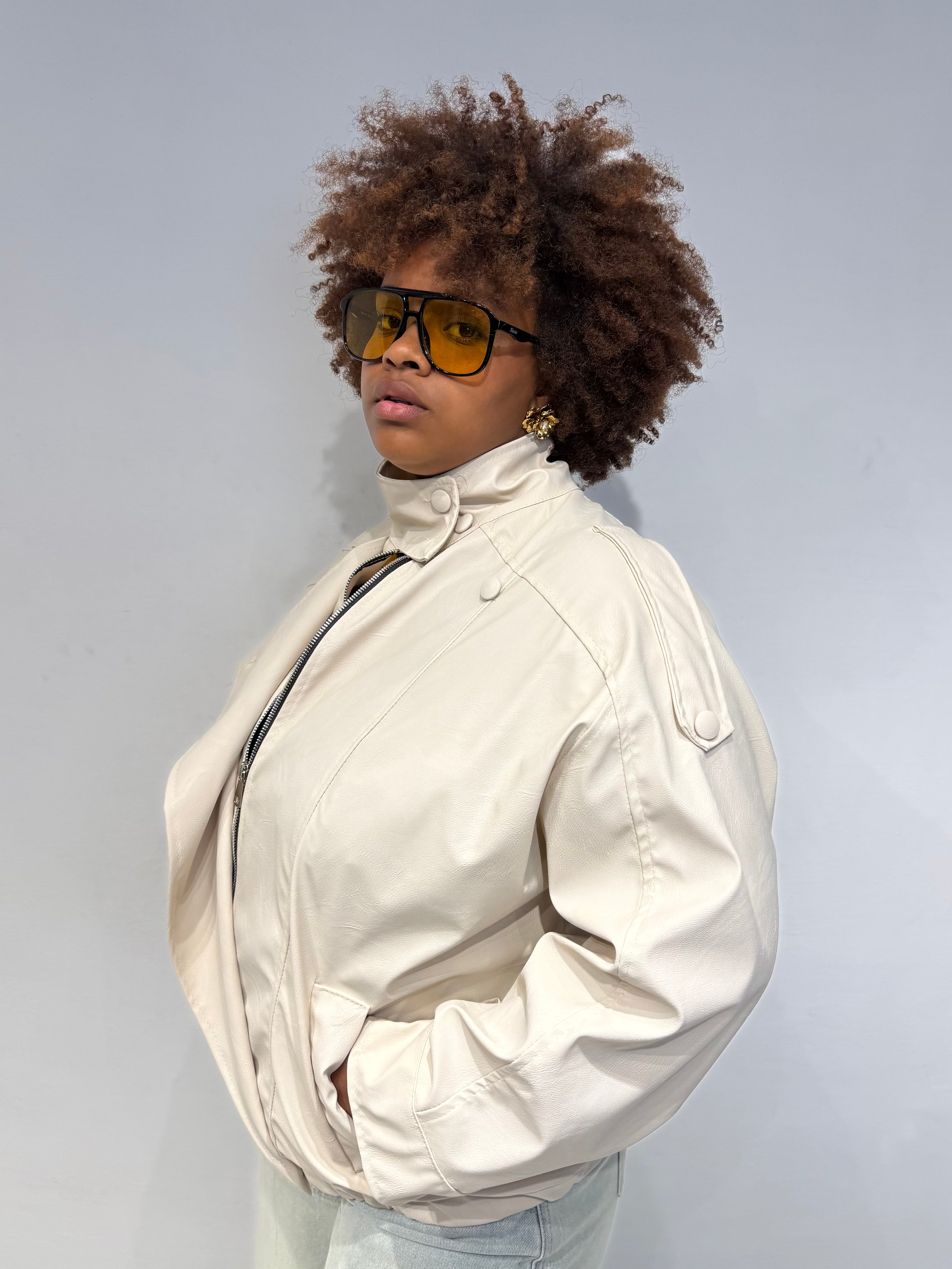 Bomber Melany Beige
