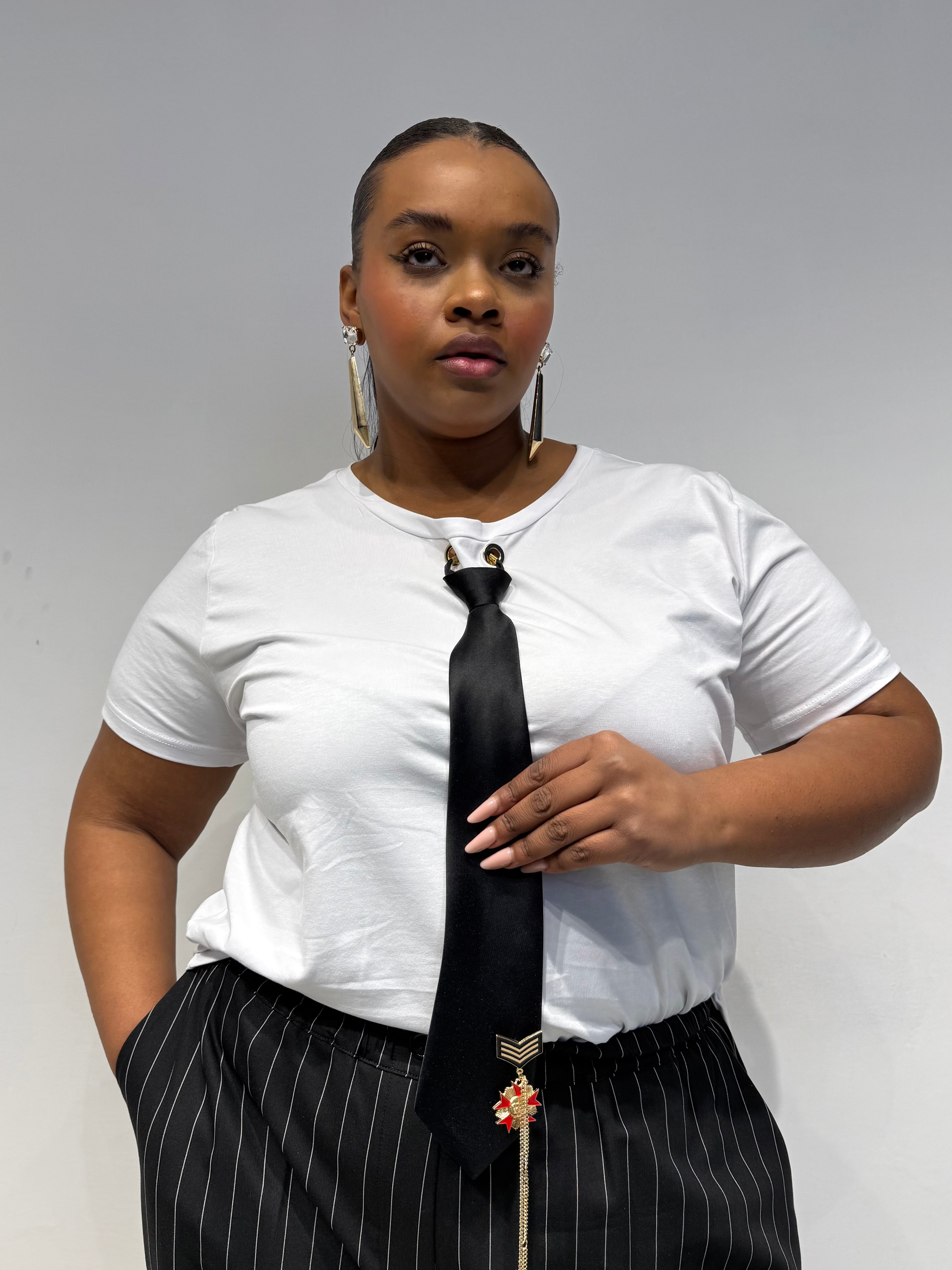 T-Shirt College Bianca