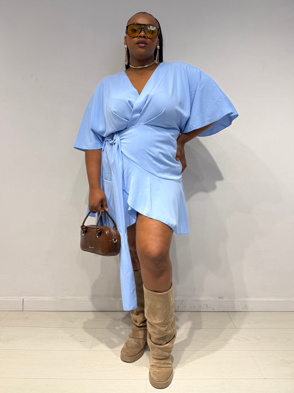Abito Dalila Celeste
