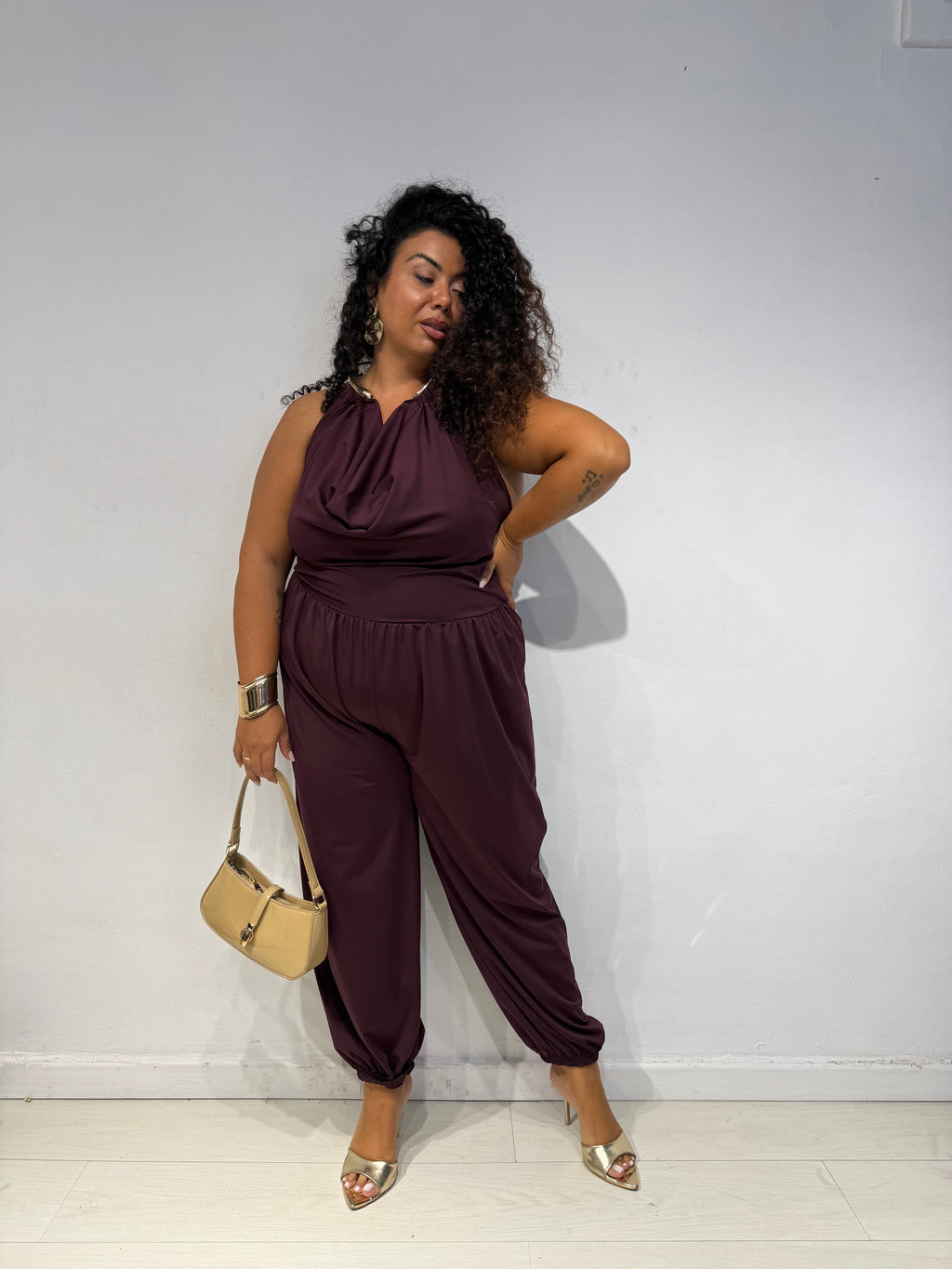 Tuta Lena Bordeaux