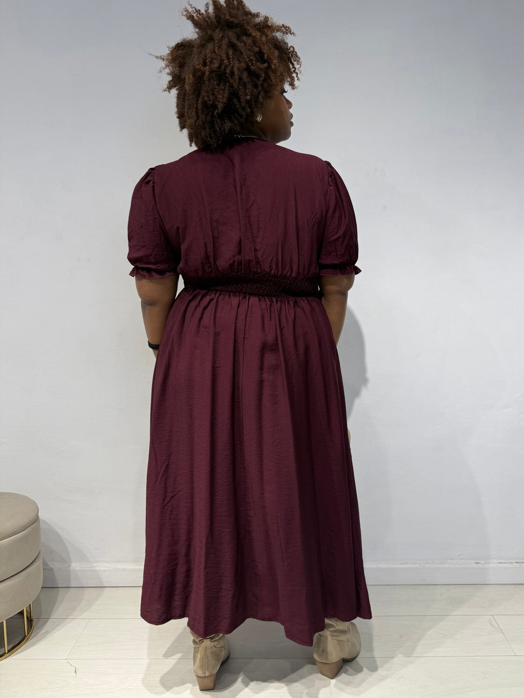 Abito Giordana Bordeaux