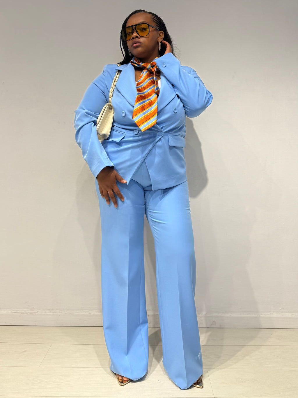 Tailleur Clarissa Celeste