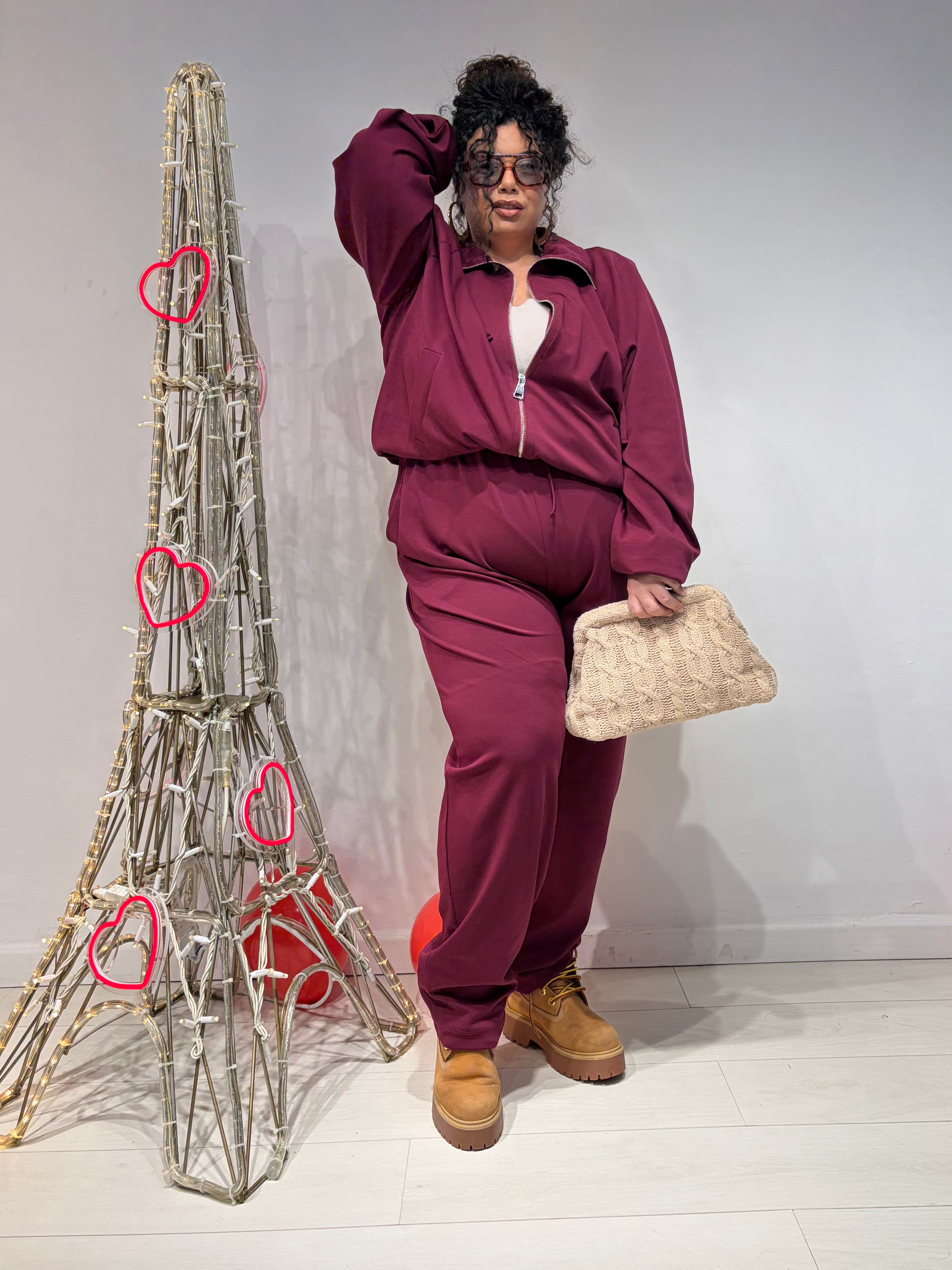 Tuta Everyday Bordeaux