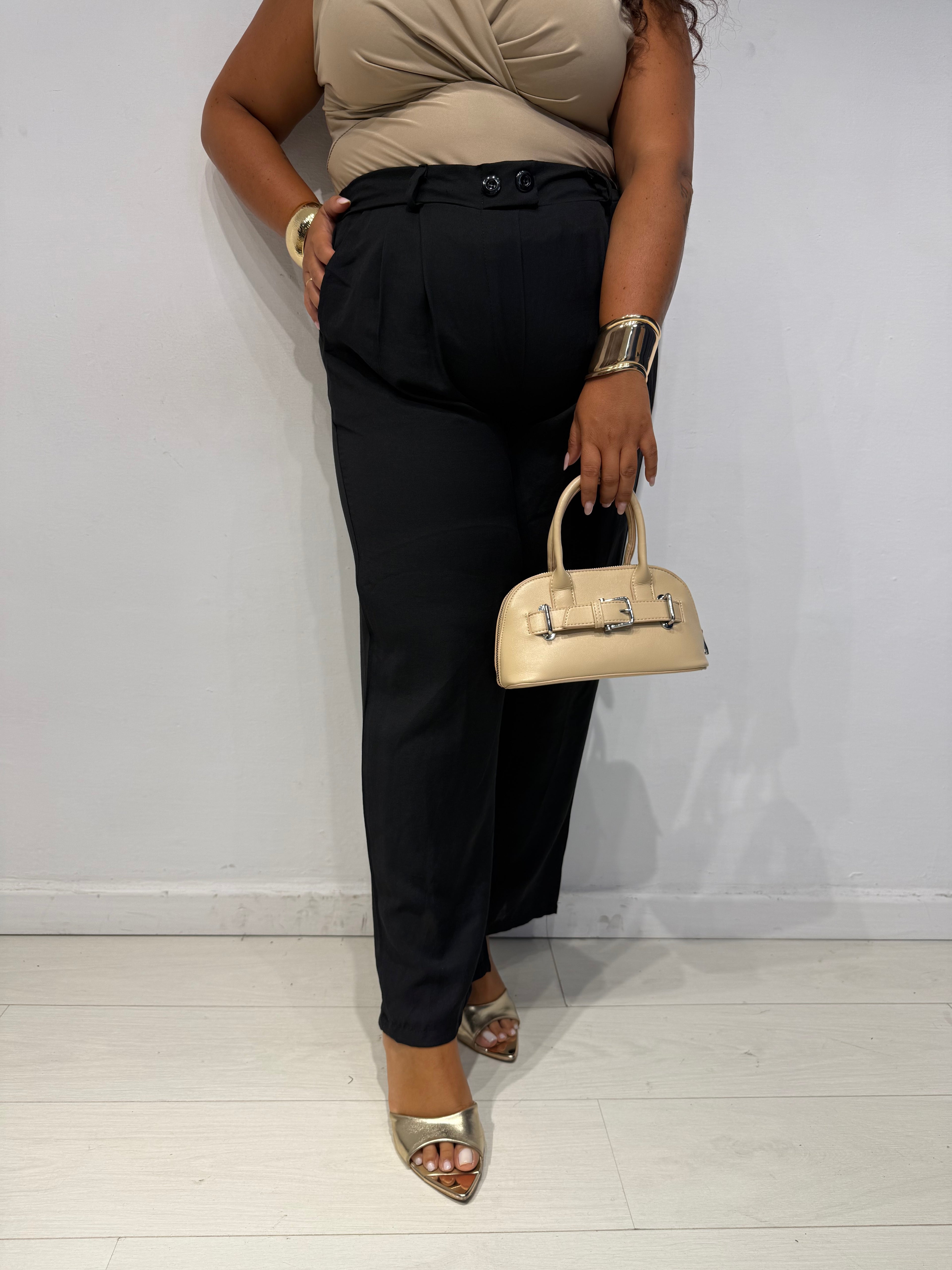 Pantaloni Giovanna Nero