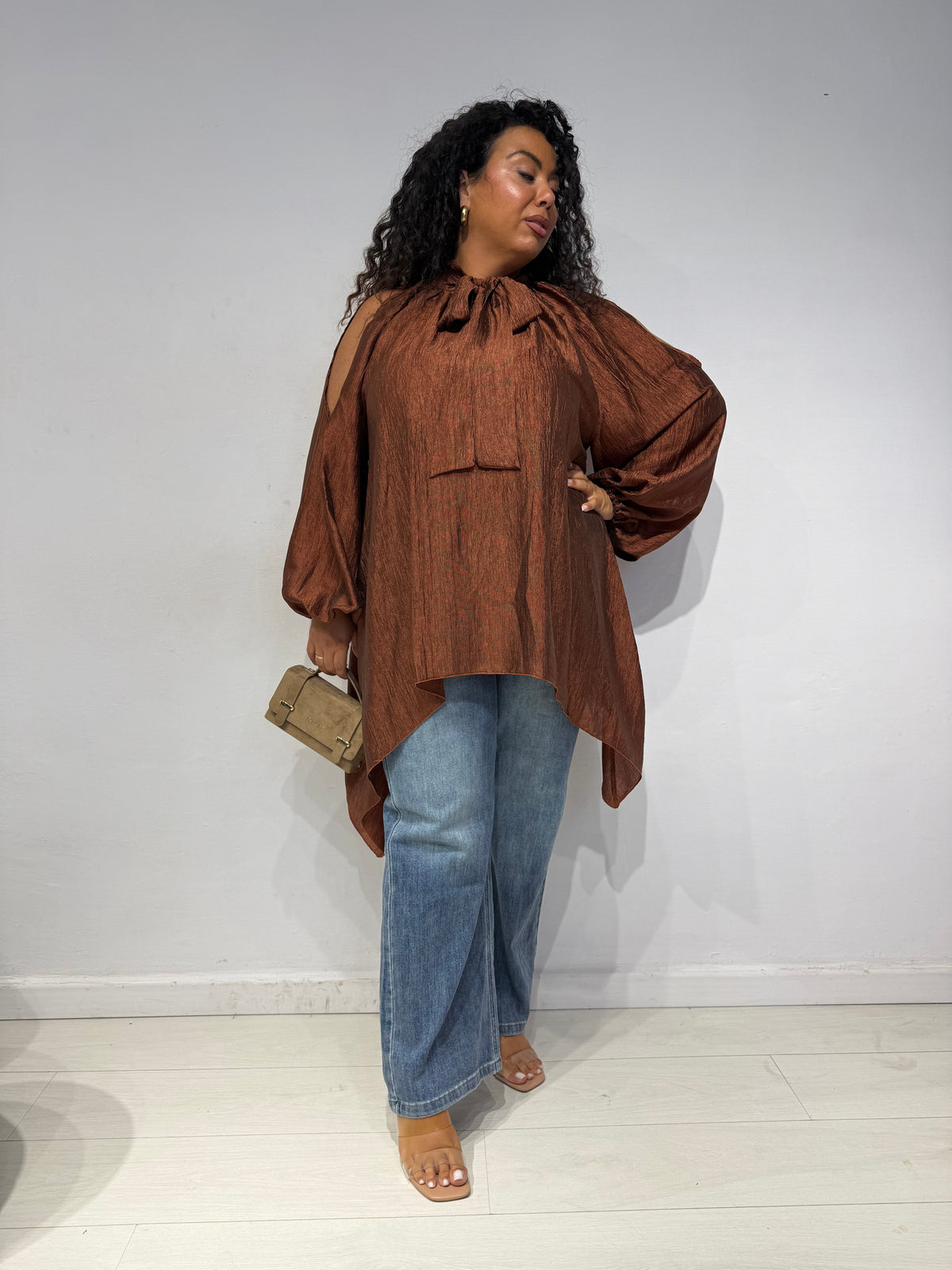 Blusa Flake Ruggine