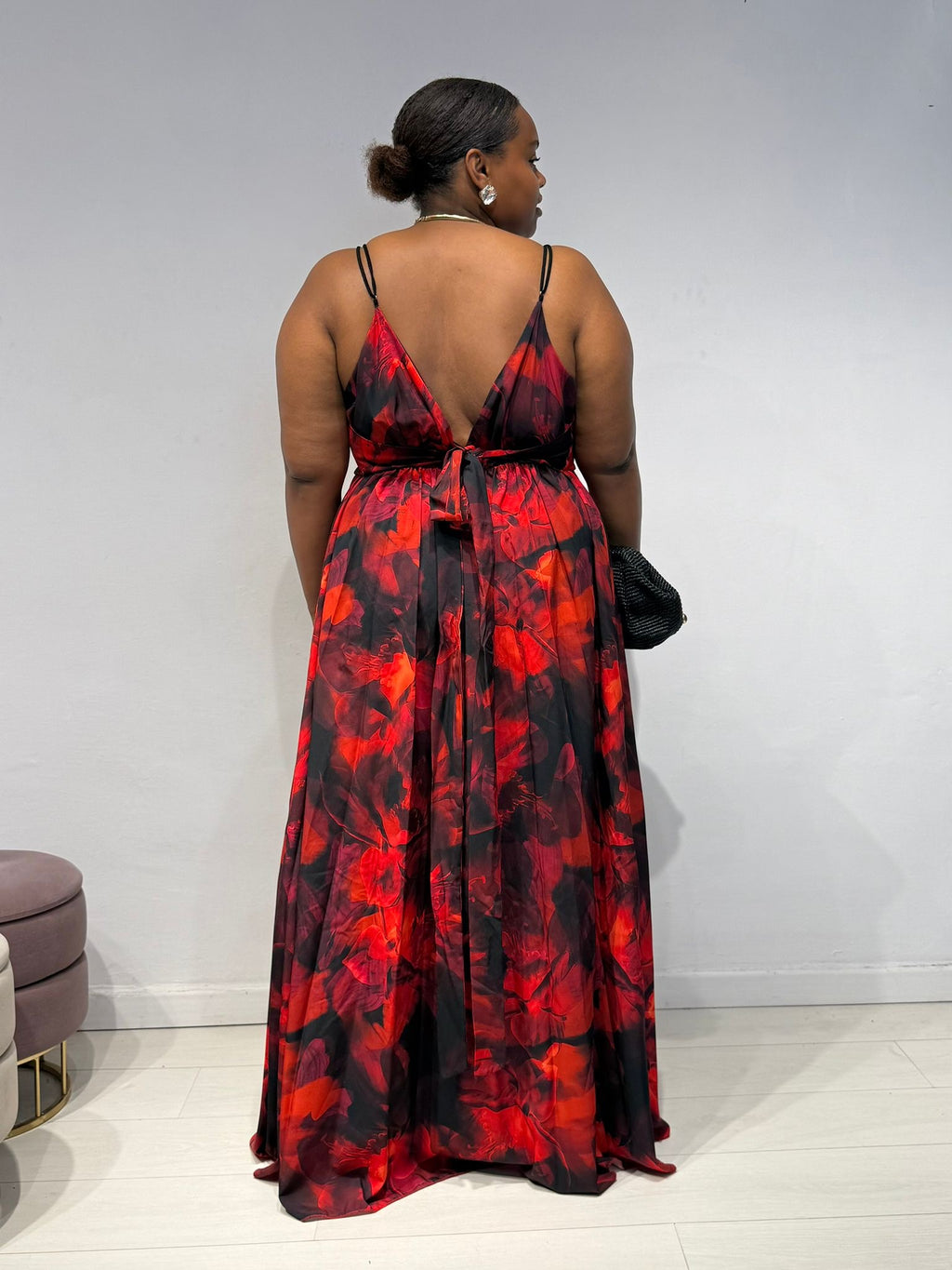 Abito Africa Rosso