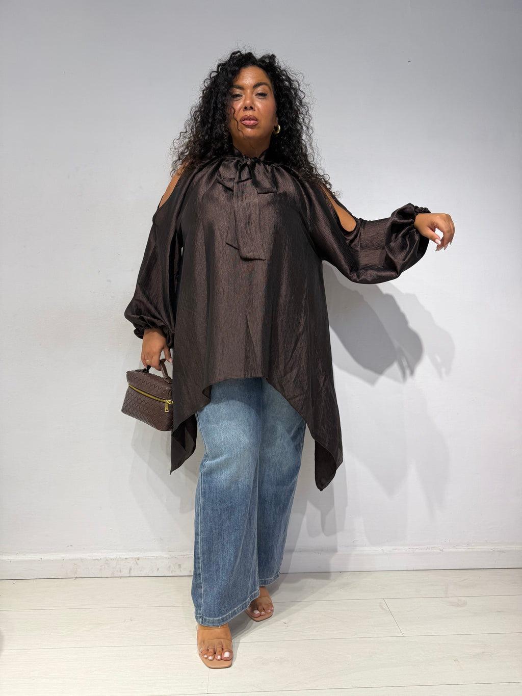 Blusa Flake Testa di Moro