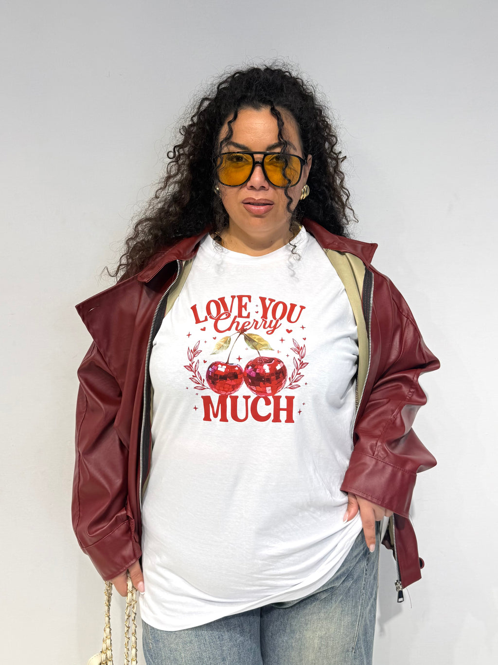 T-shirt Cherry Bianca