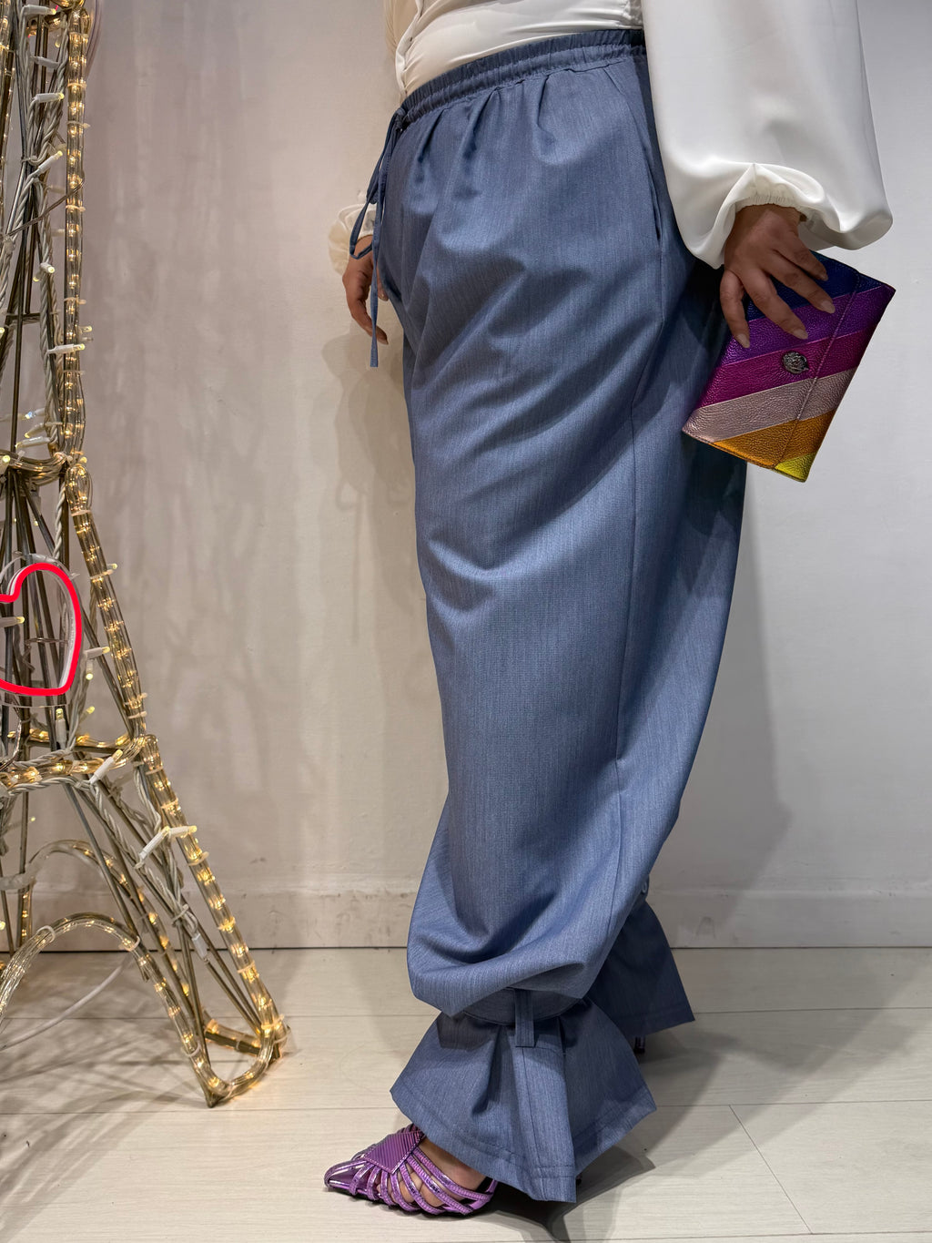 Pantaloni Candy Carta Da Zucchero