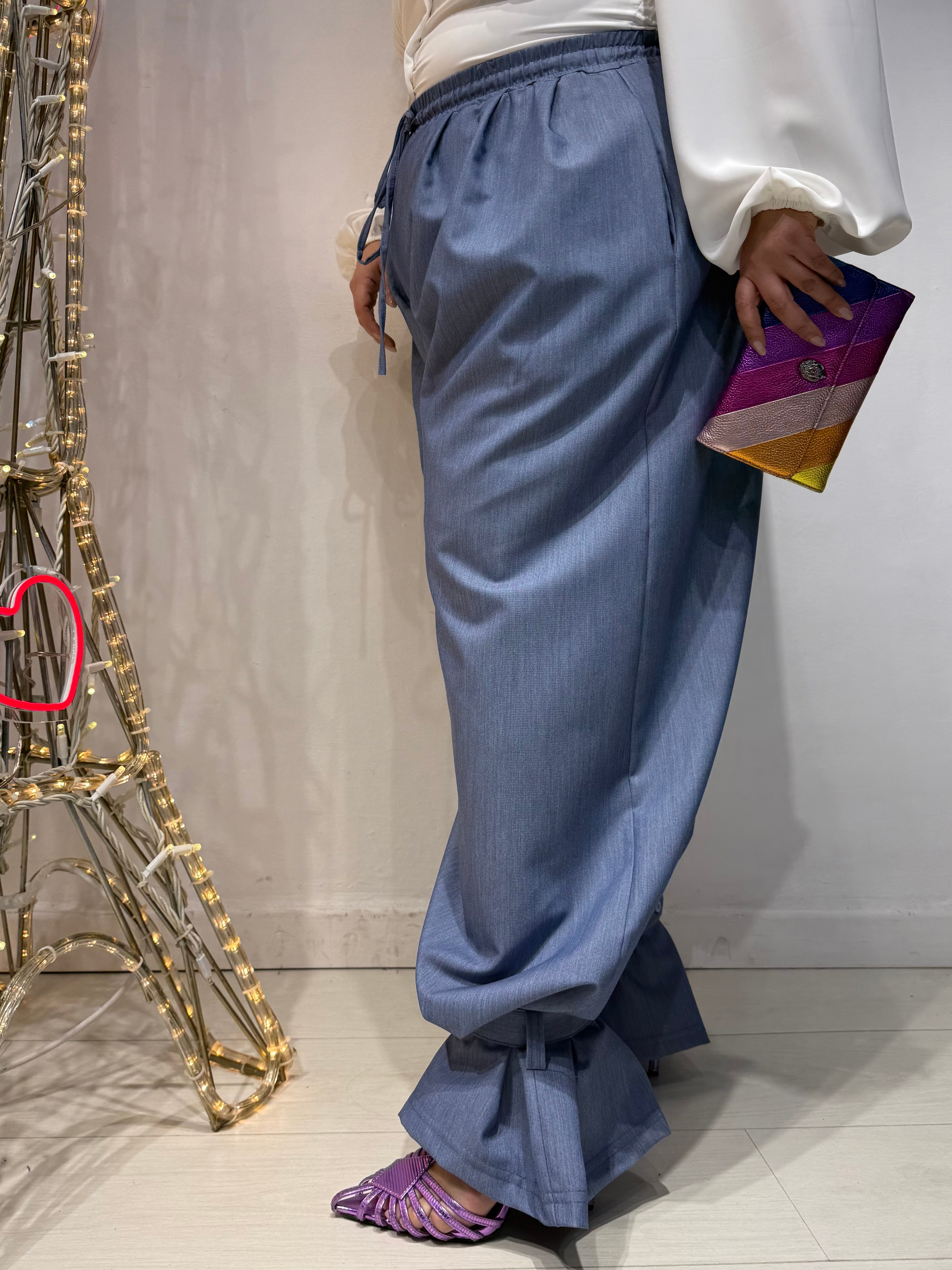 Pantaloni Candy Carta Da Zucchero