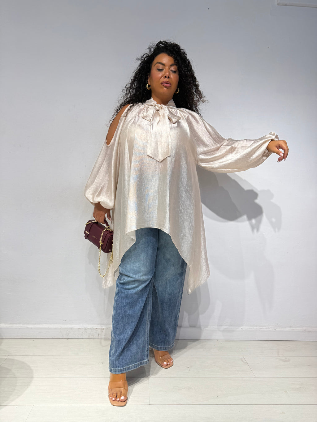 Blusa Flake Avorio