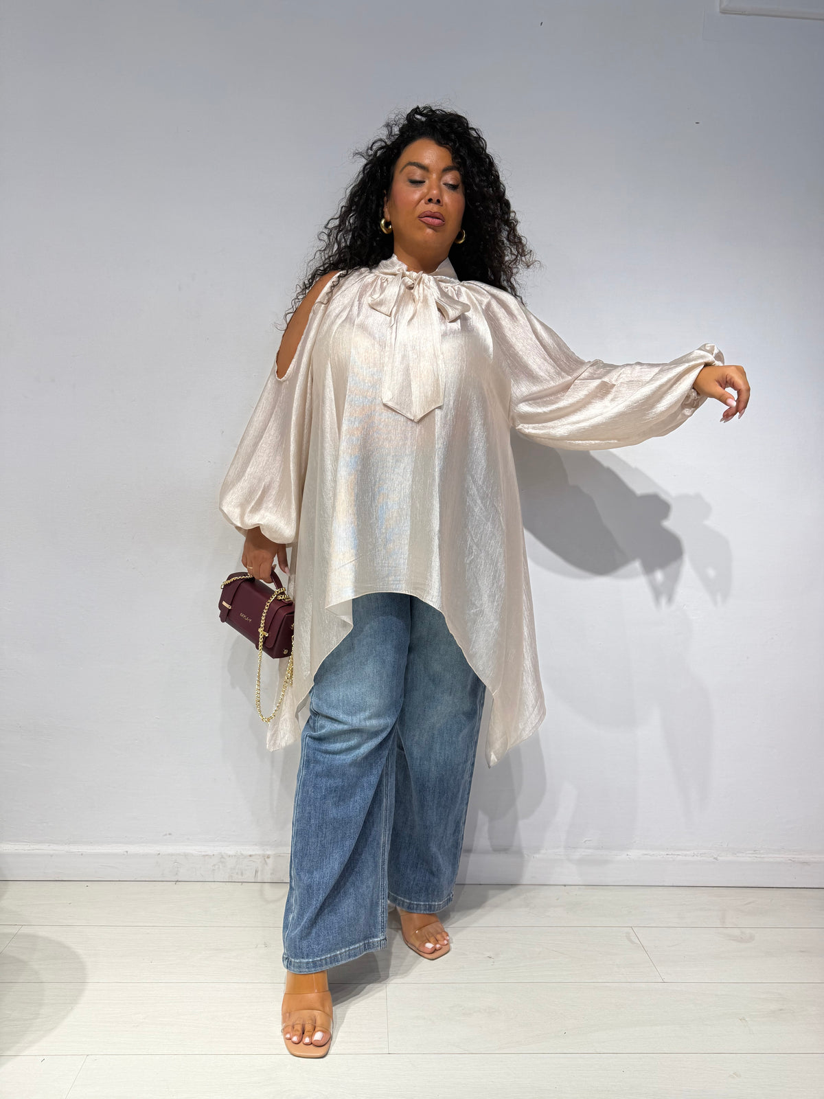 Blusa Flake Avorio