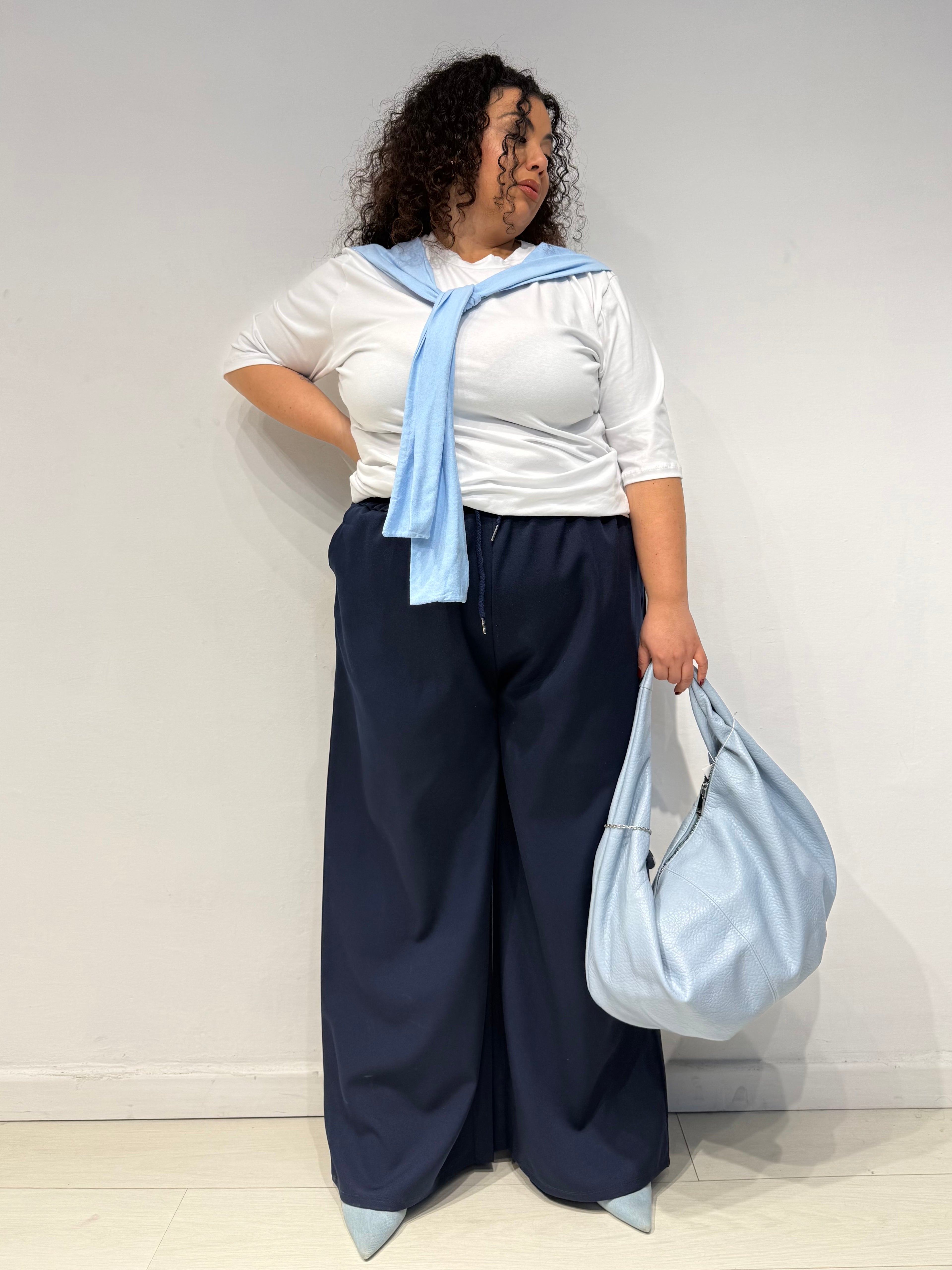 Pantaloni Comfy Blu