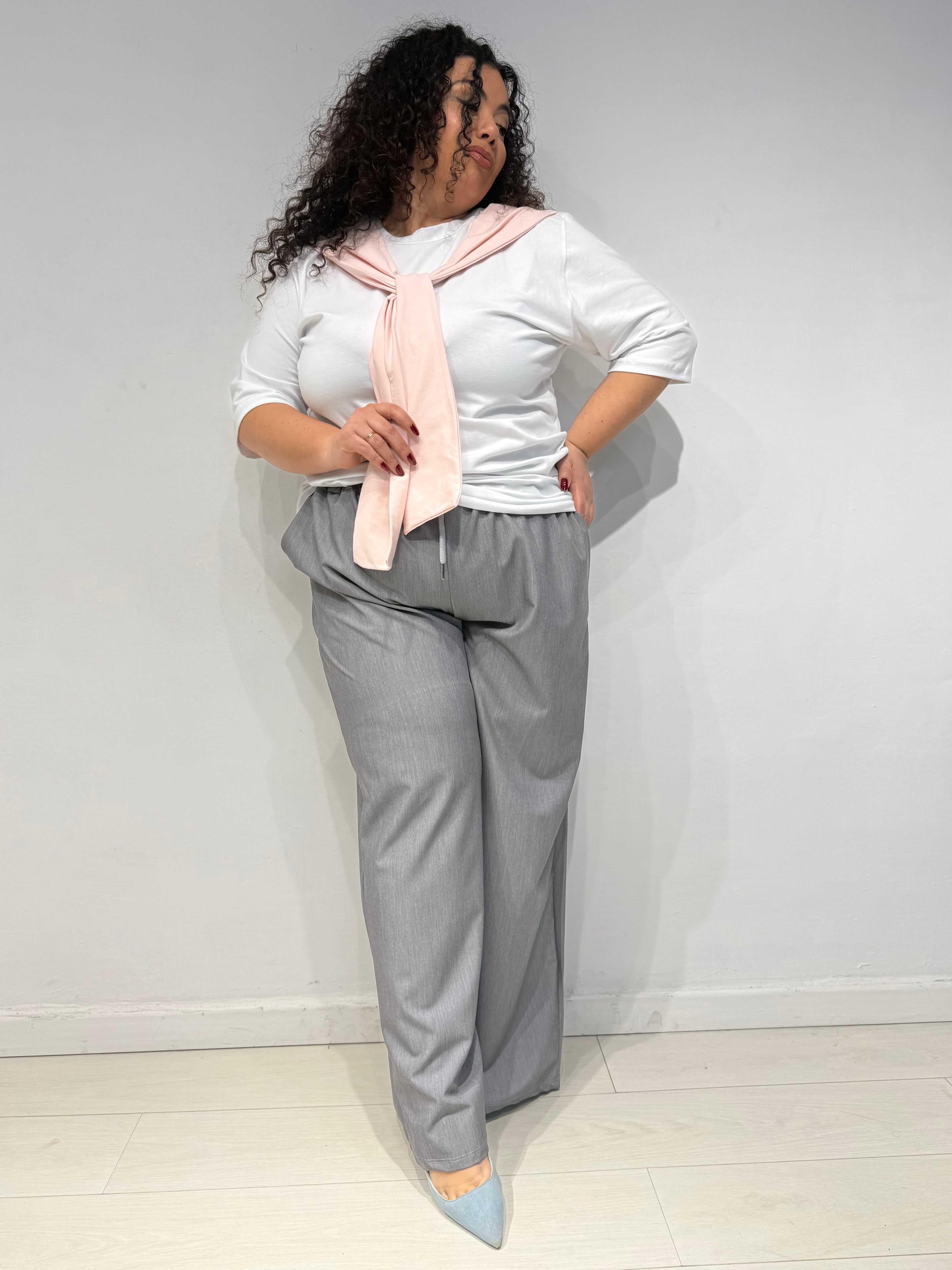 Pantaloni Comfy Grigio