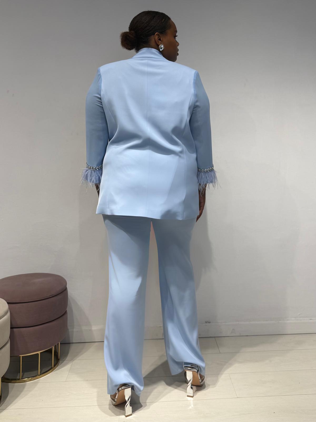 Tailleur Vicky Celeste