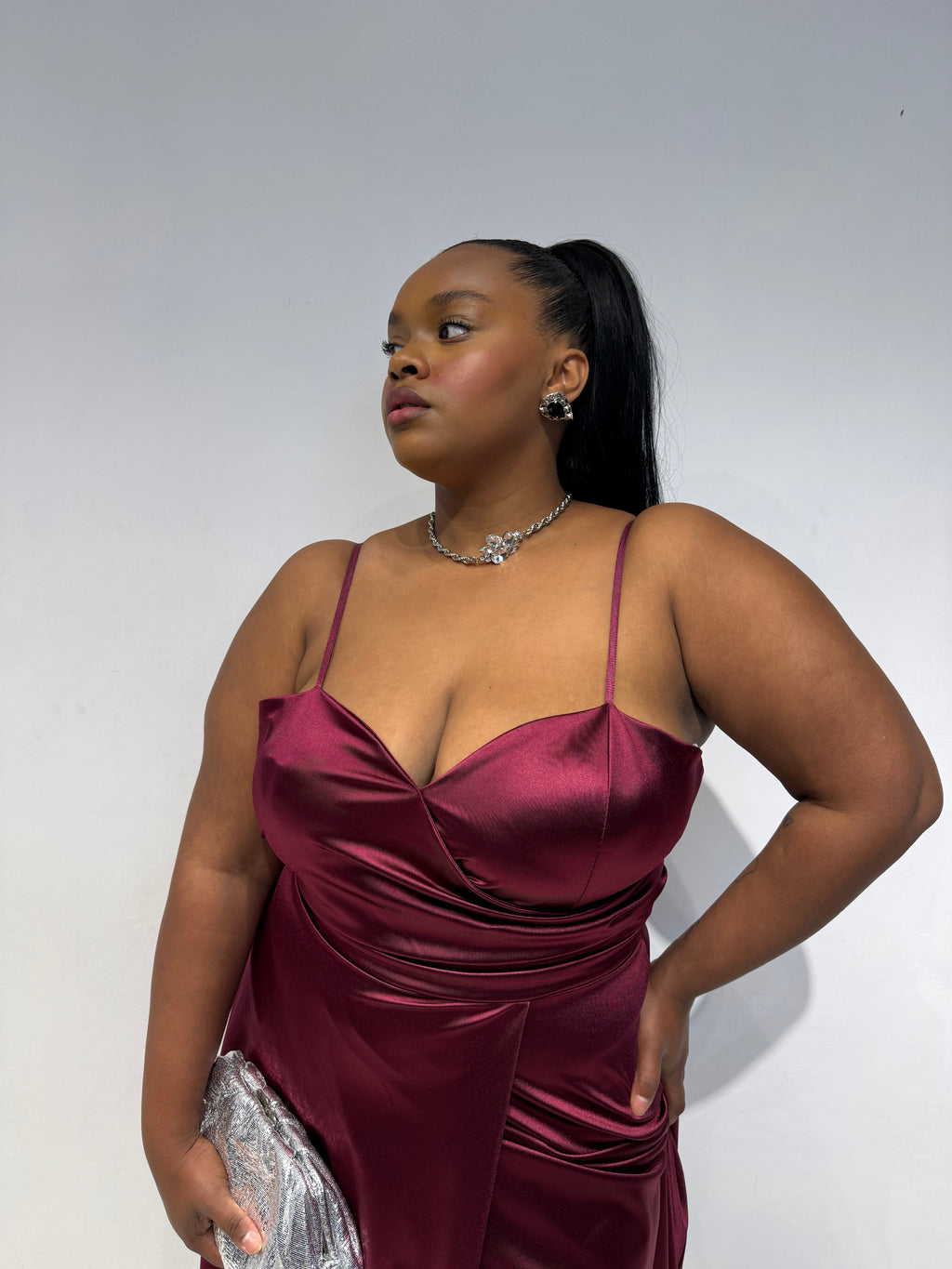 Abito Janet Bordeaux