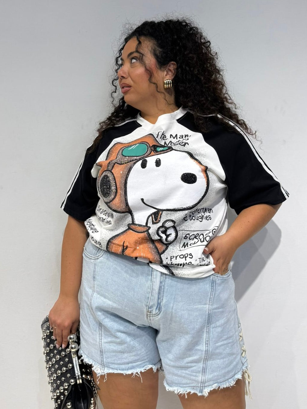 T-Shirt Snoopy Bianca