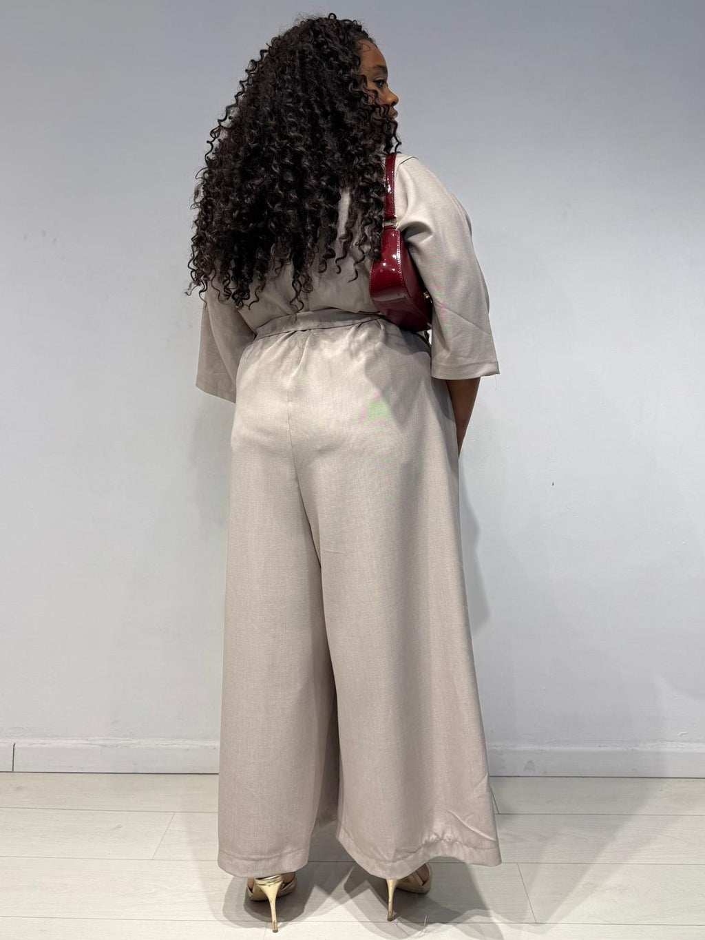 Tuta Giselle Beige