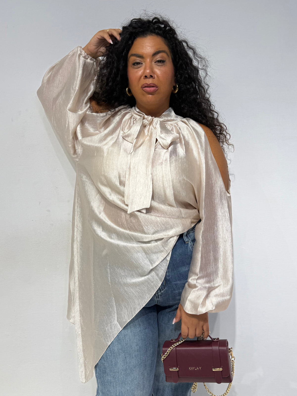 Blusa Flake Avorio