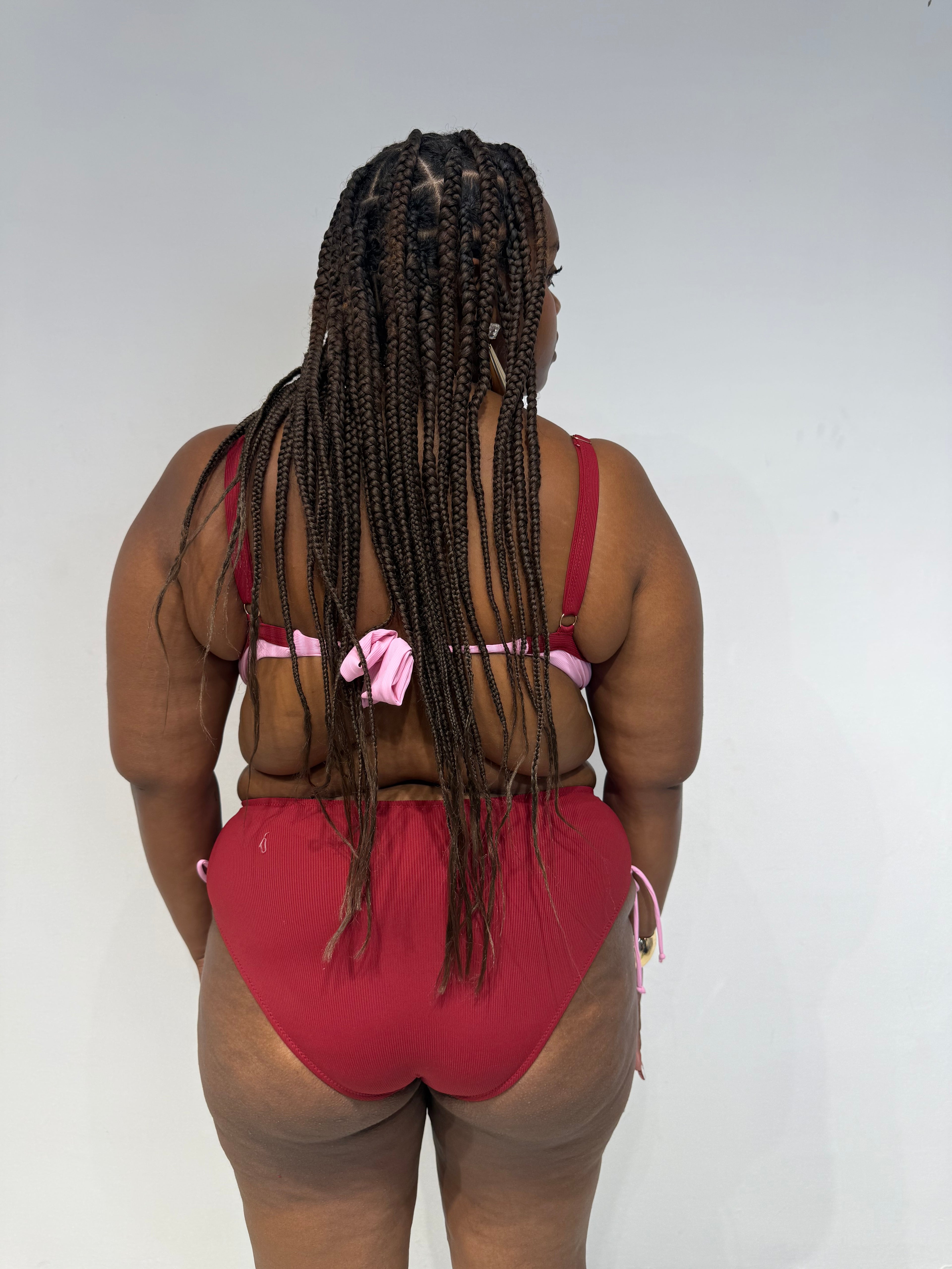 Bikini Sun Rosa/Bordeaux