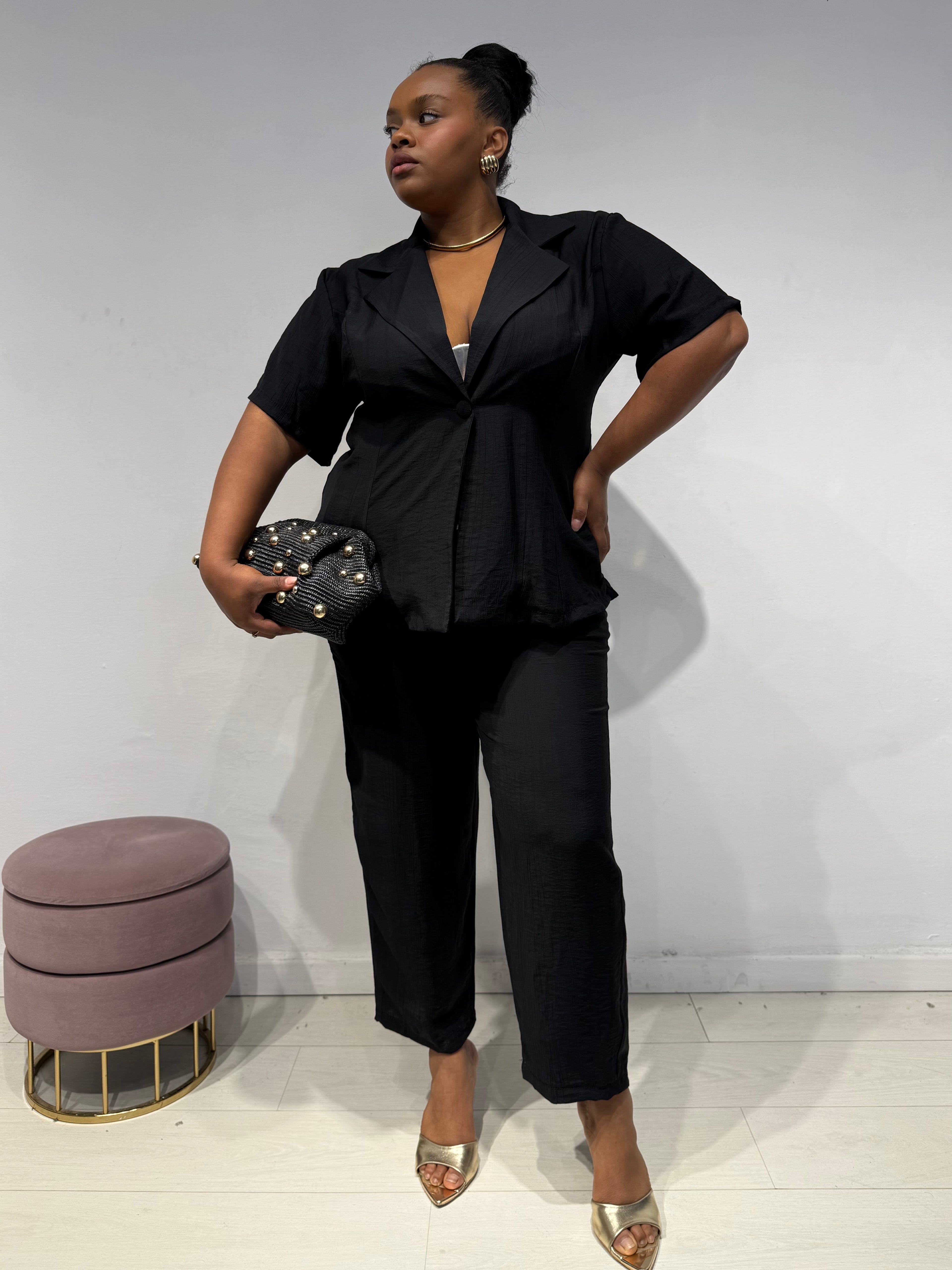 Coordinato Moira Nero