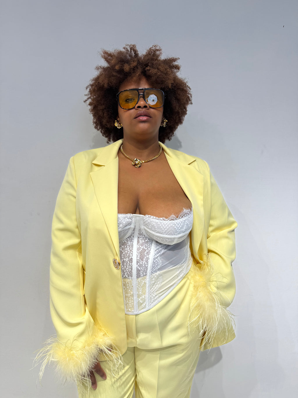 Tailleur Jessy Giallo