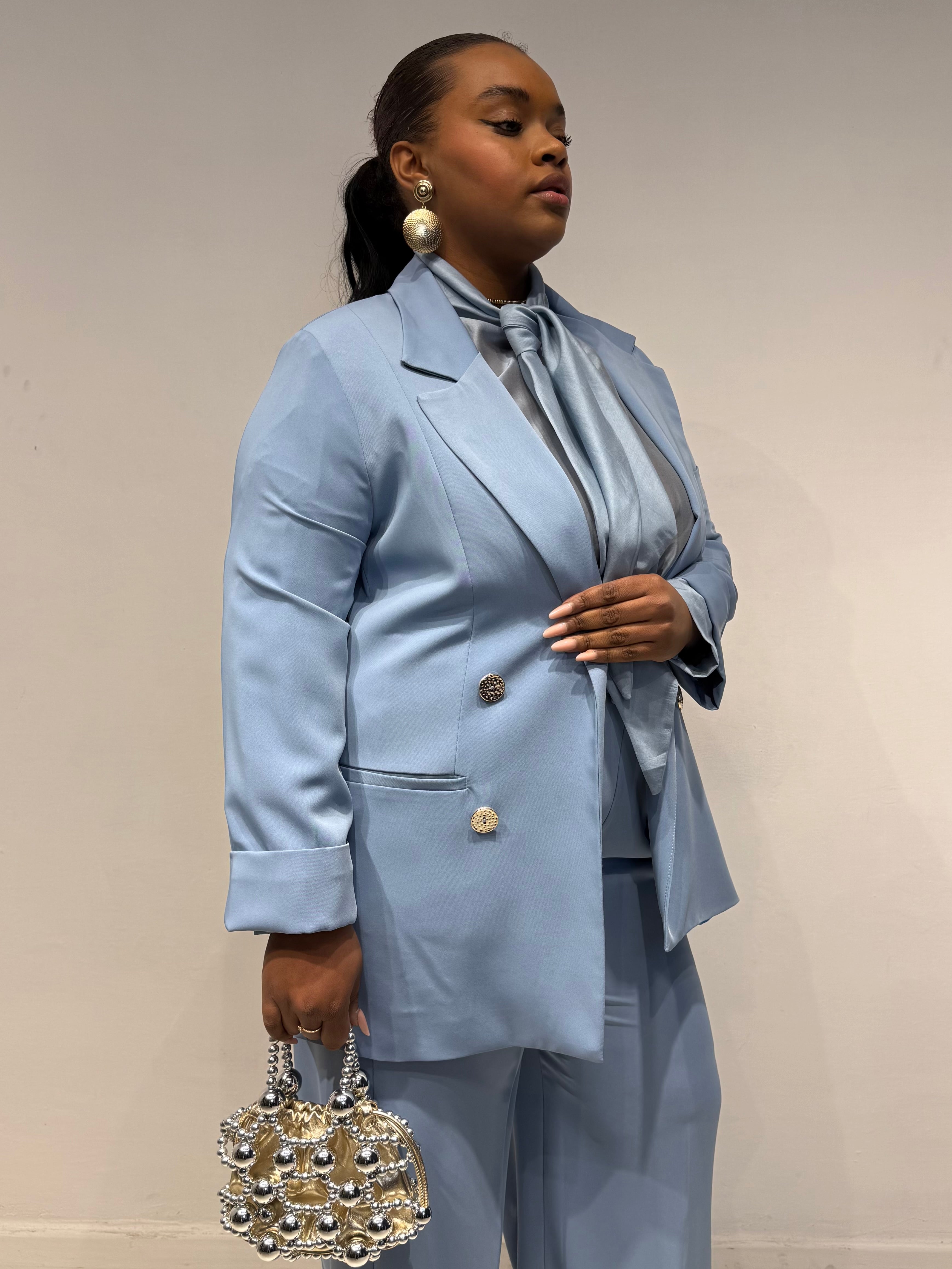 Tailleur Soraya Celeste