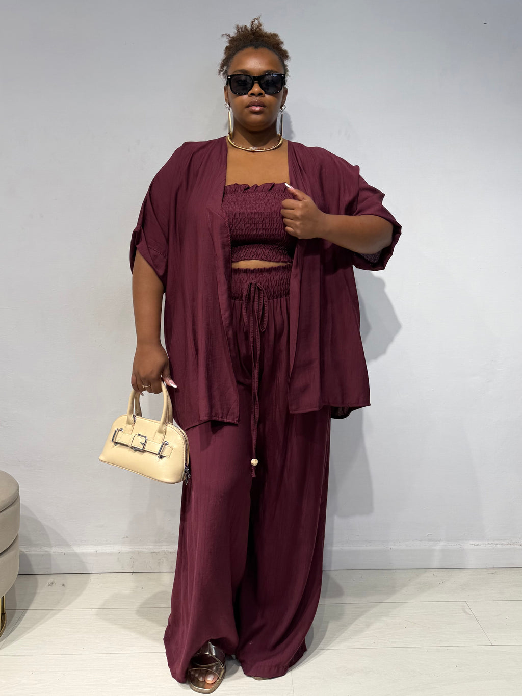 Coordinato Tris Bordeaux