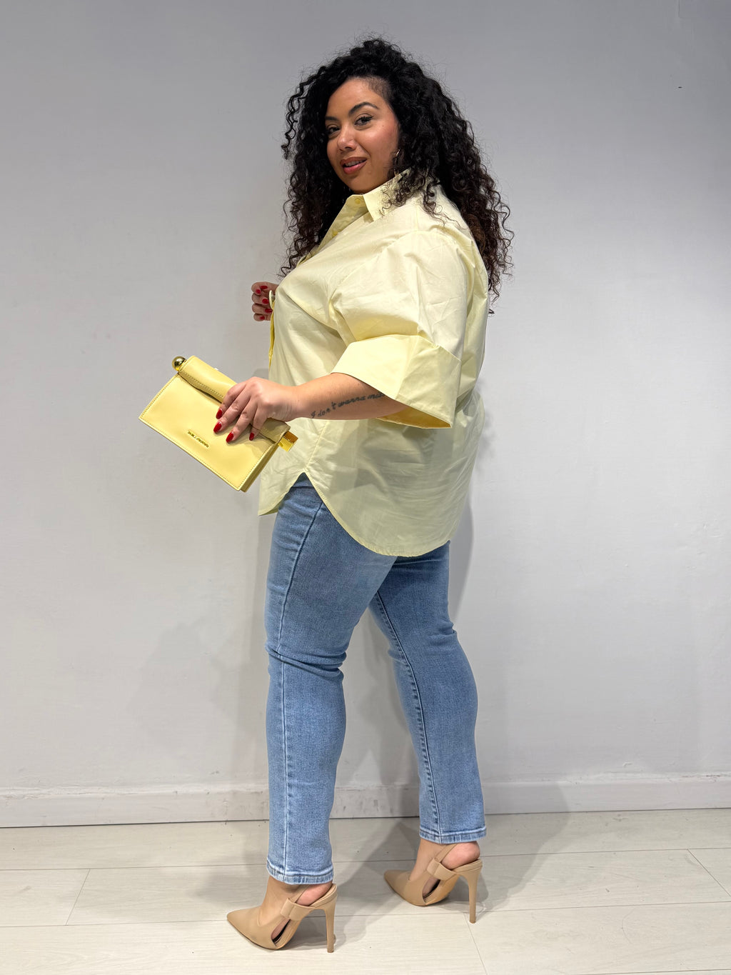 Camicia Sarah Gialla