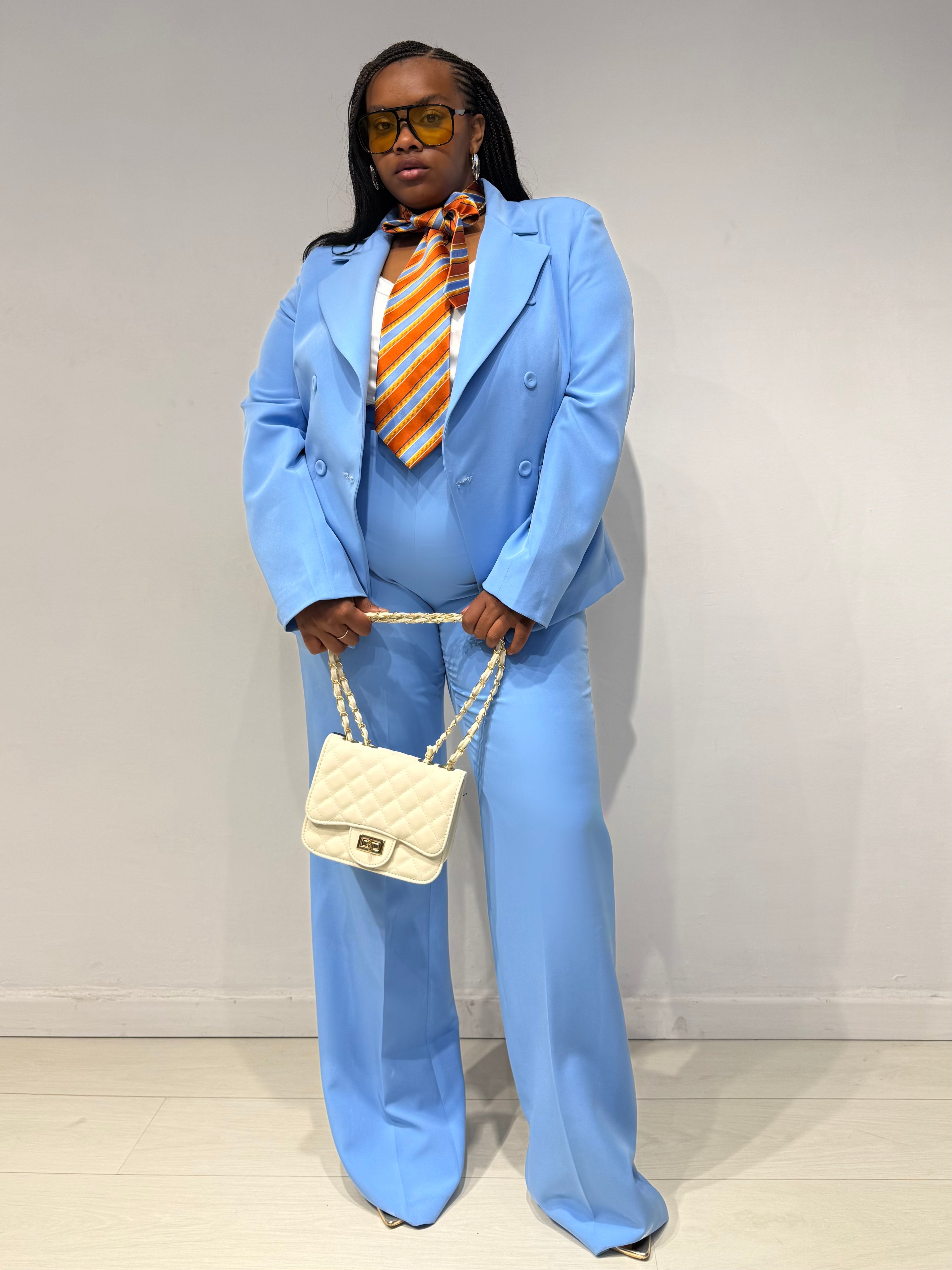 Tailleur Clarissa Celeste