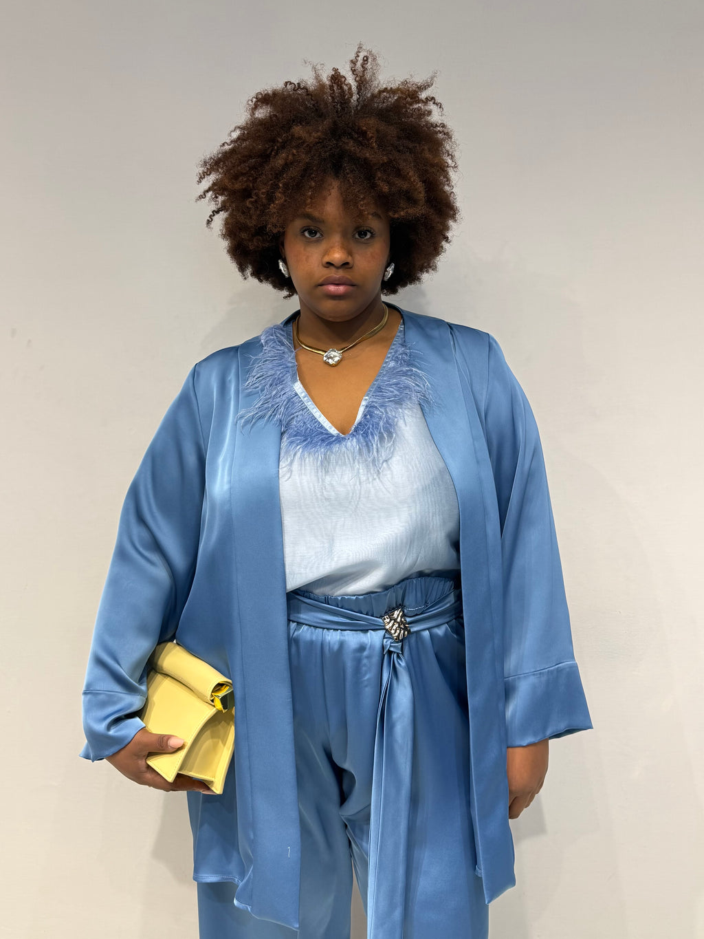 Coordinato Blu Celeste
