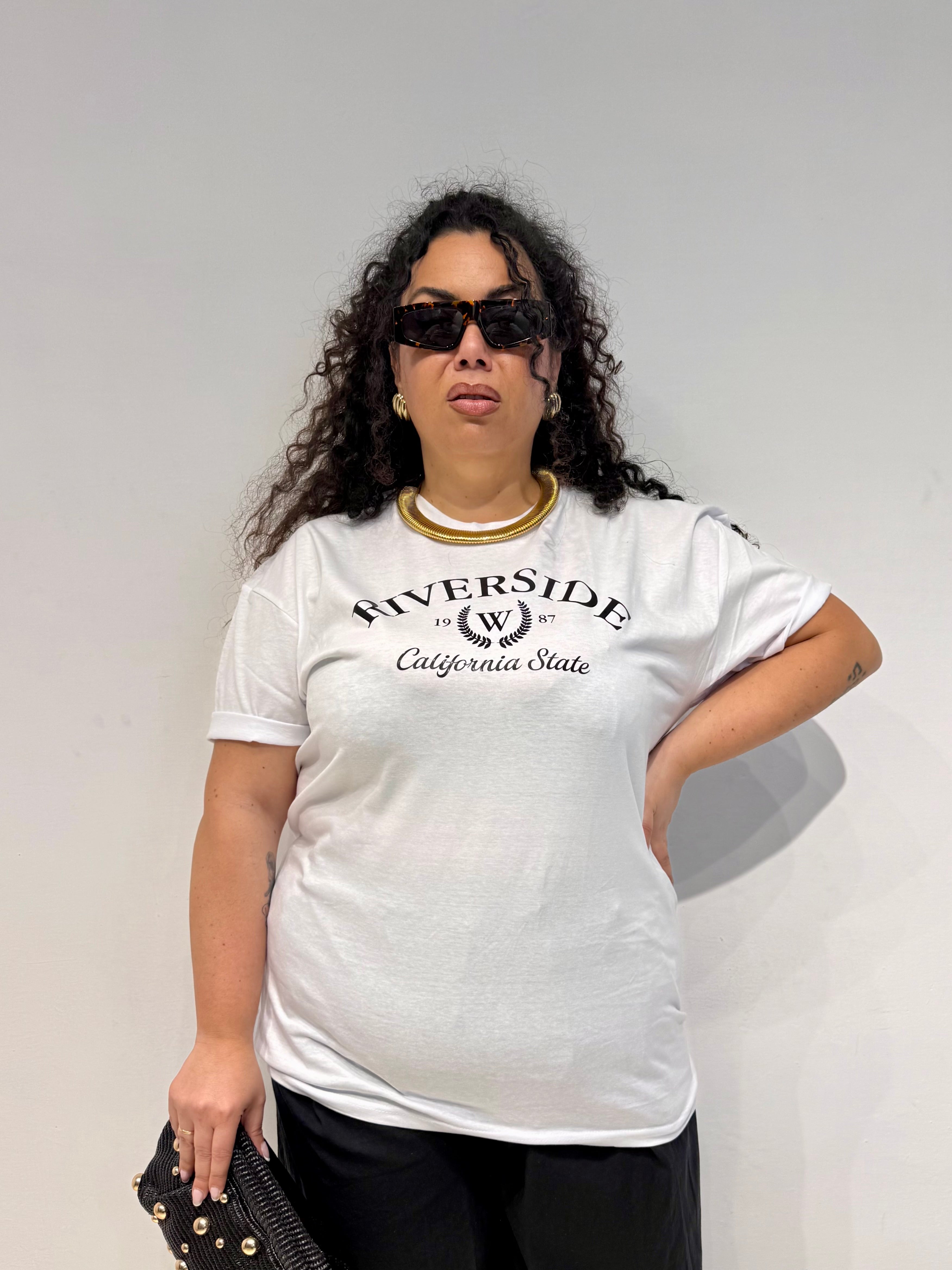 T-shirt Riverside Bianca