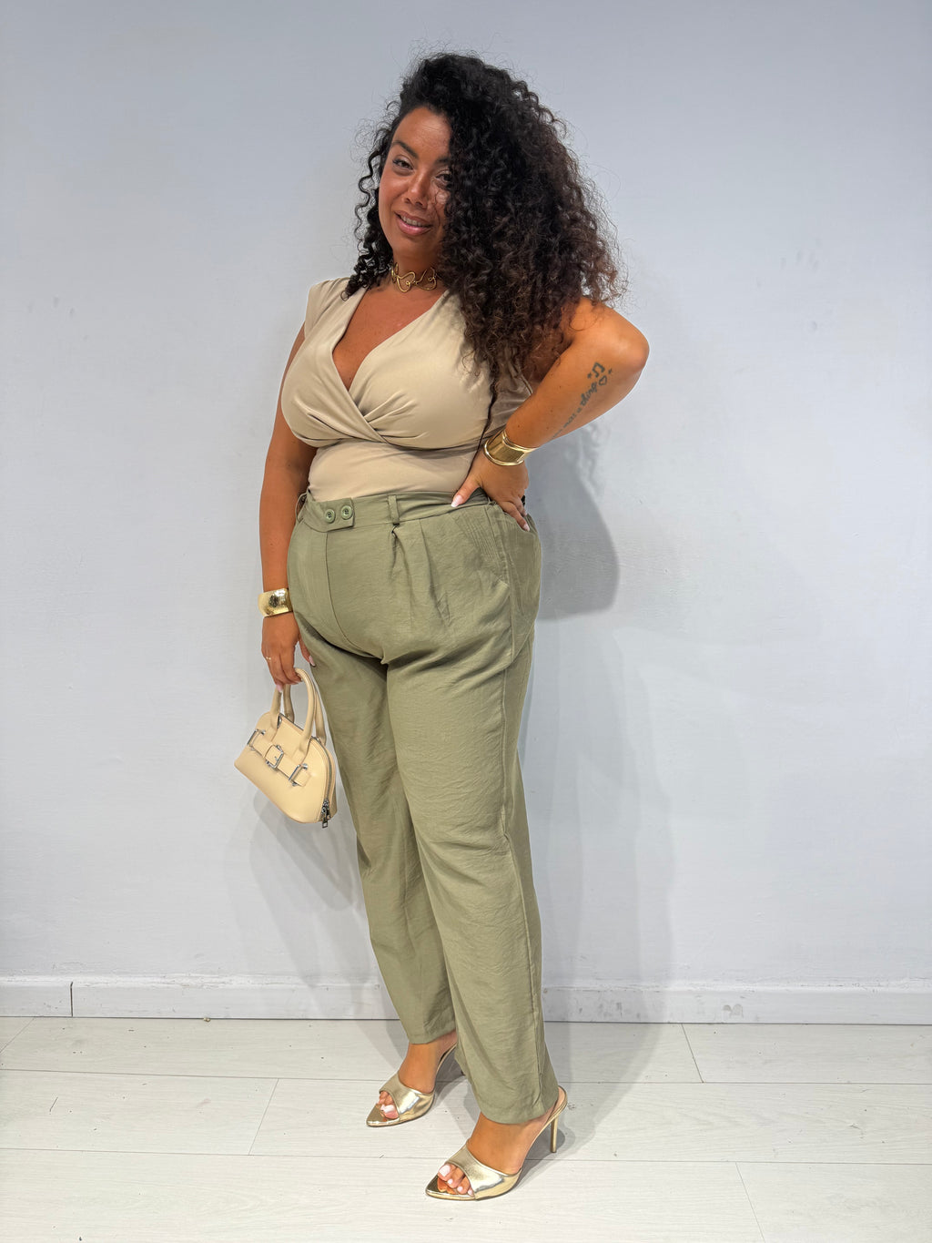 Pantaloni Giovanna Verde