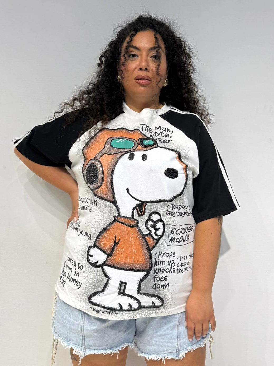 T-Shirt Snoopy Bianca