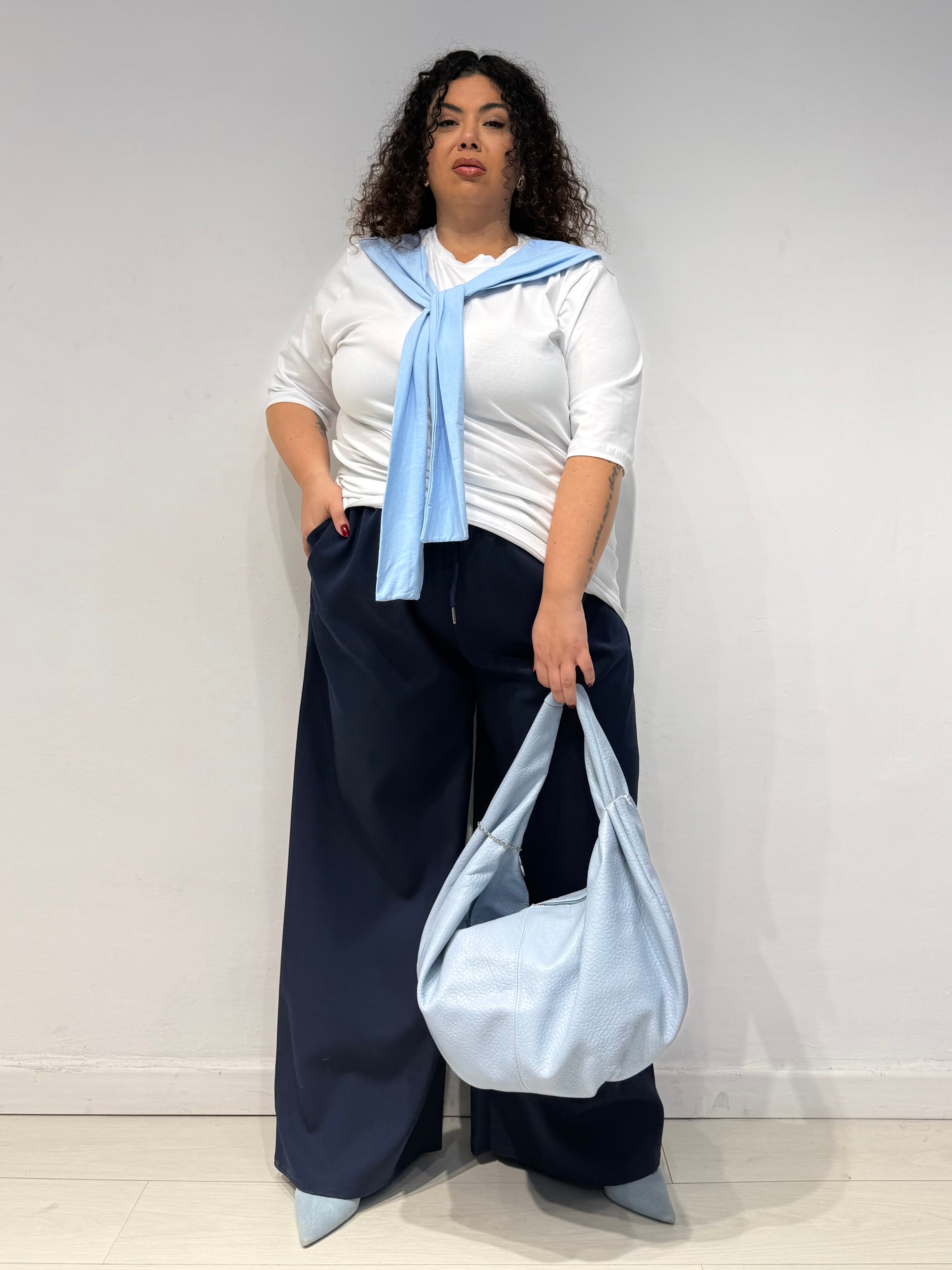 Pantaloni Comfy Blu