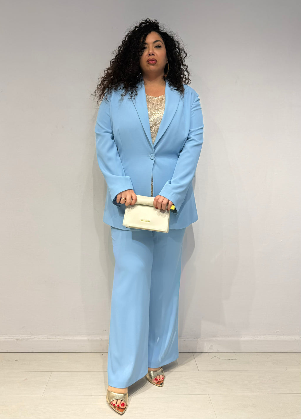 Tailleur Monia Celeste