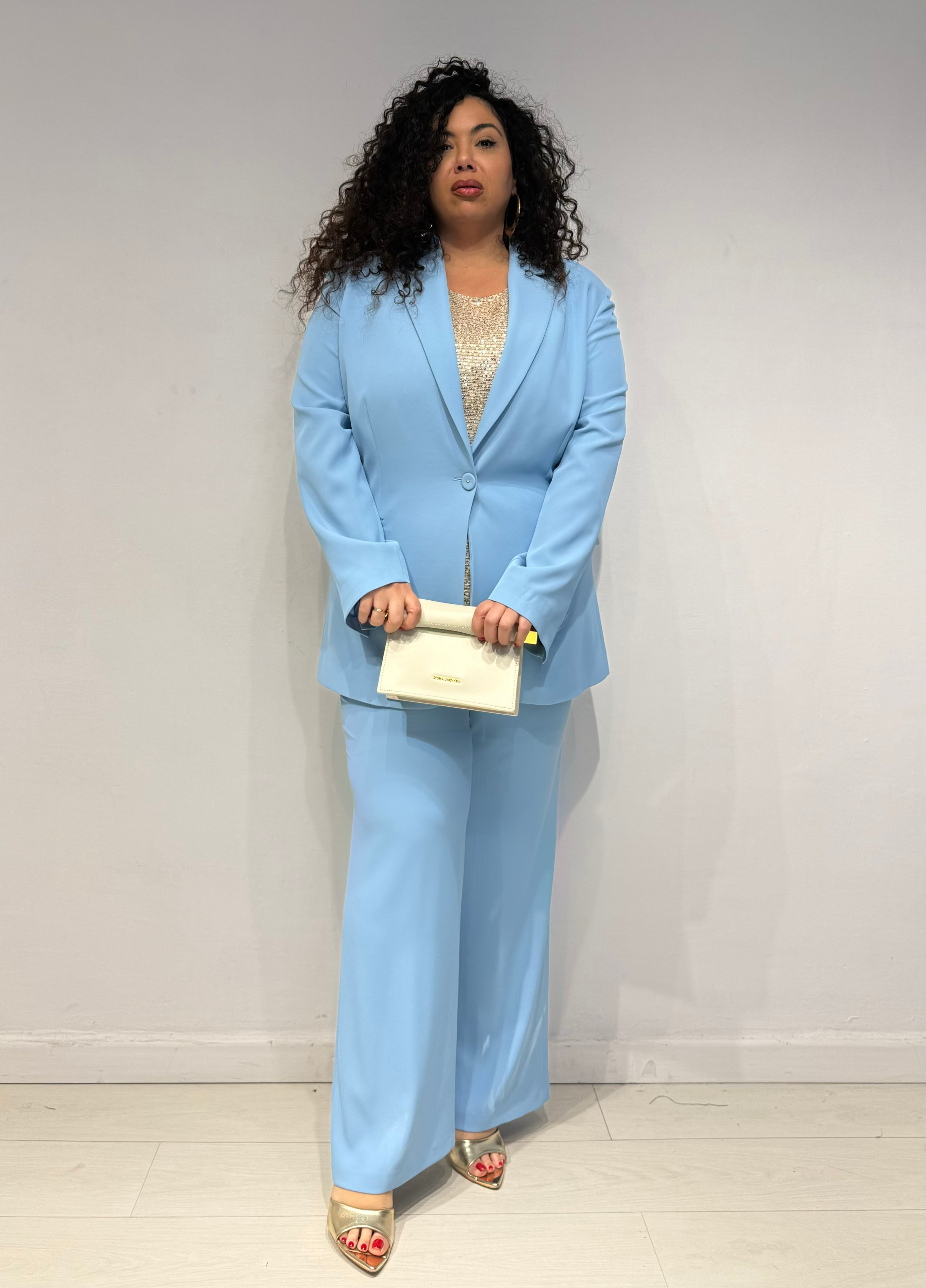 Tailleur Monia Celeste