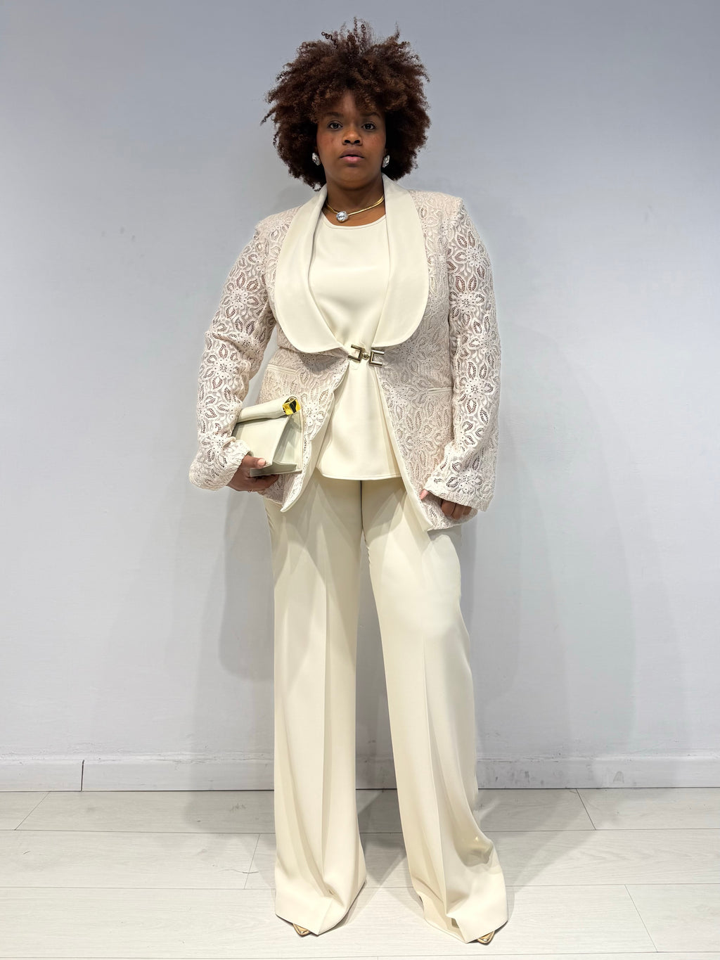 Tailleur Macramè 3 pezzi