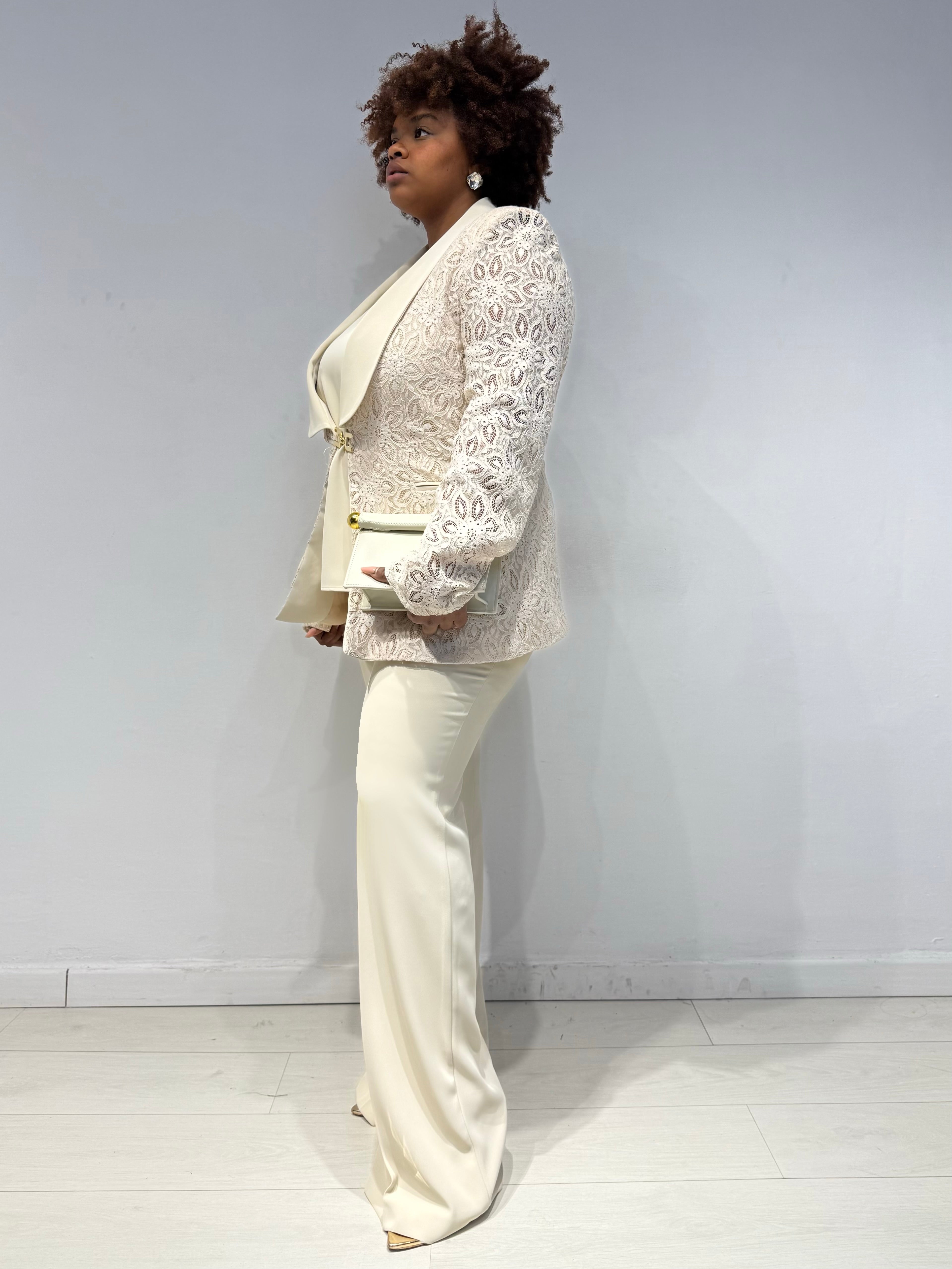 Tailleur Macramè 3 pezzi