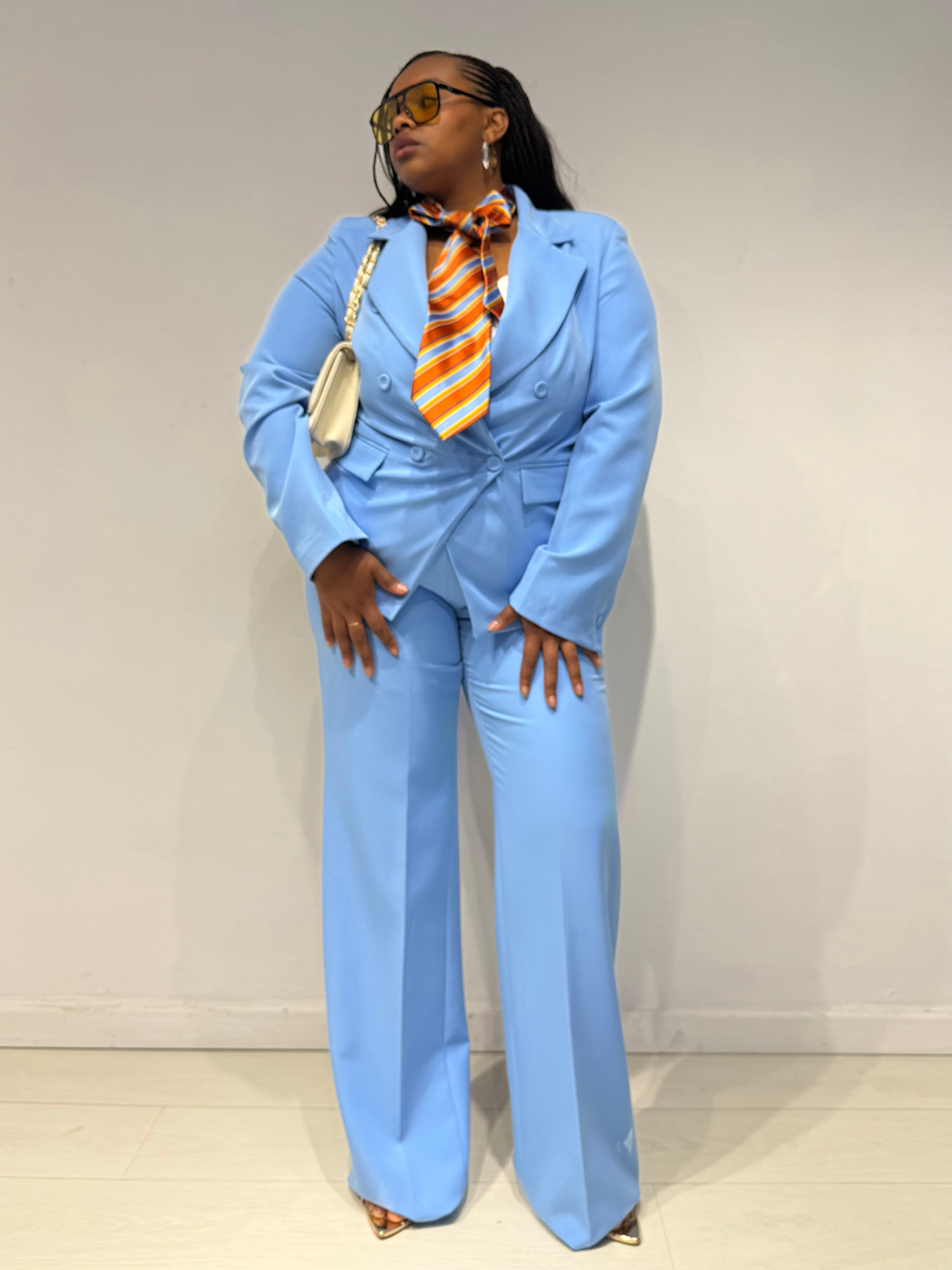 Tailleur Clarissa Celeste