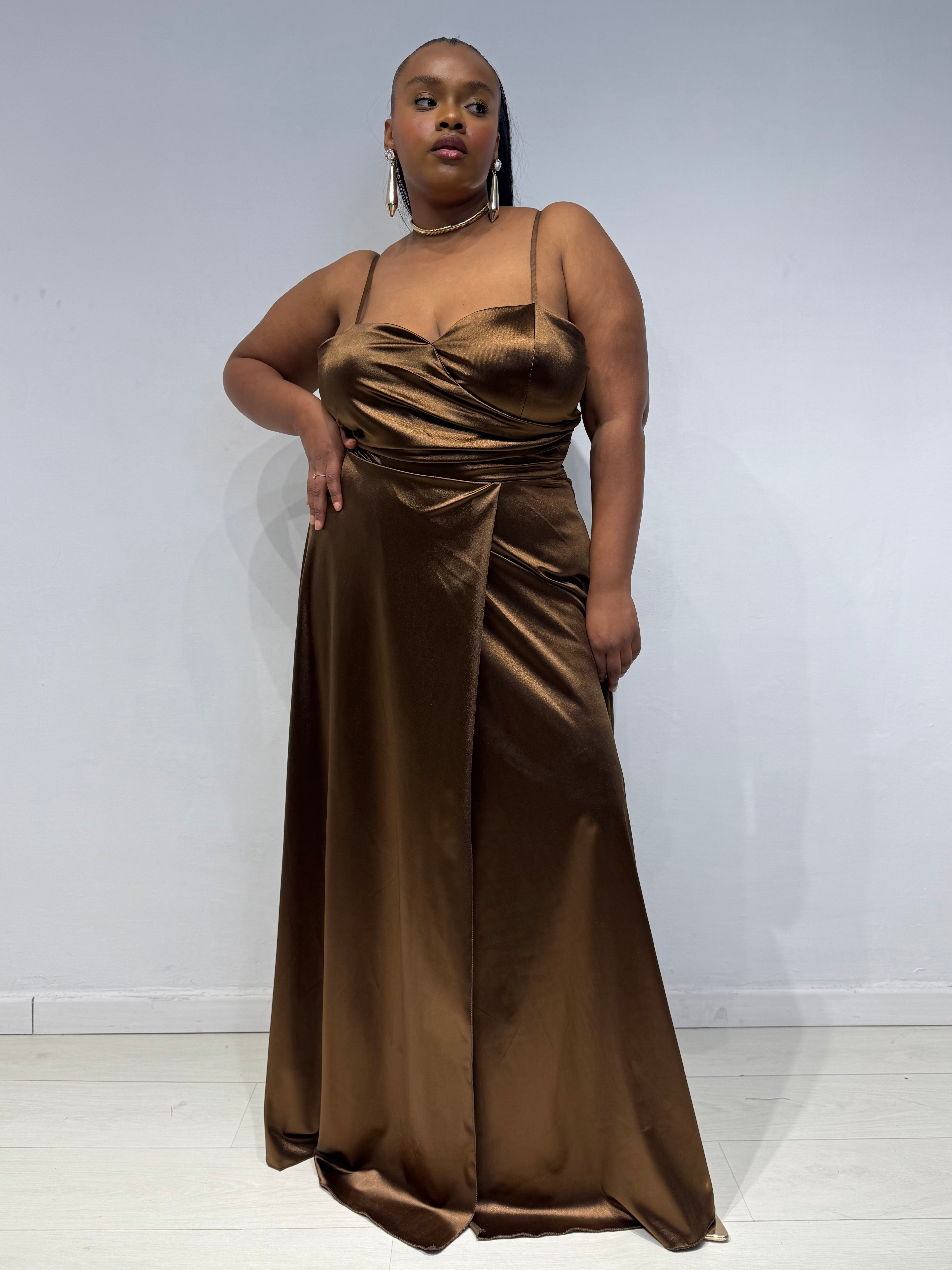 Abito Janet Bronzo