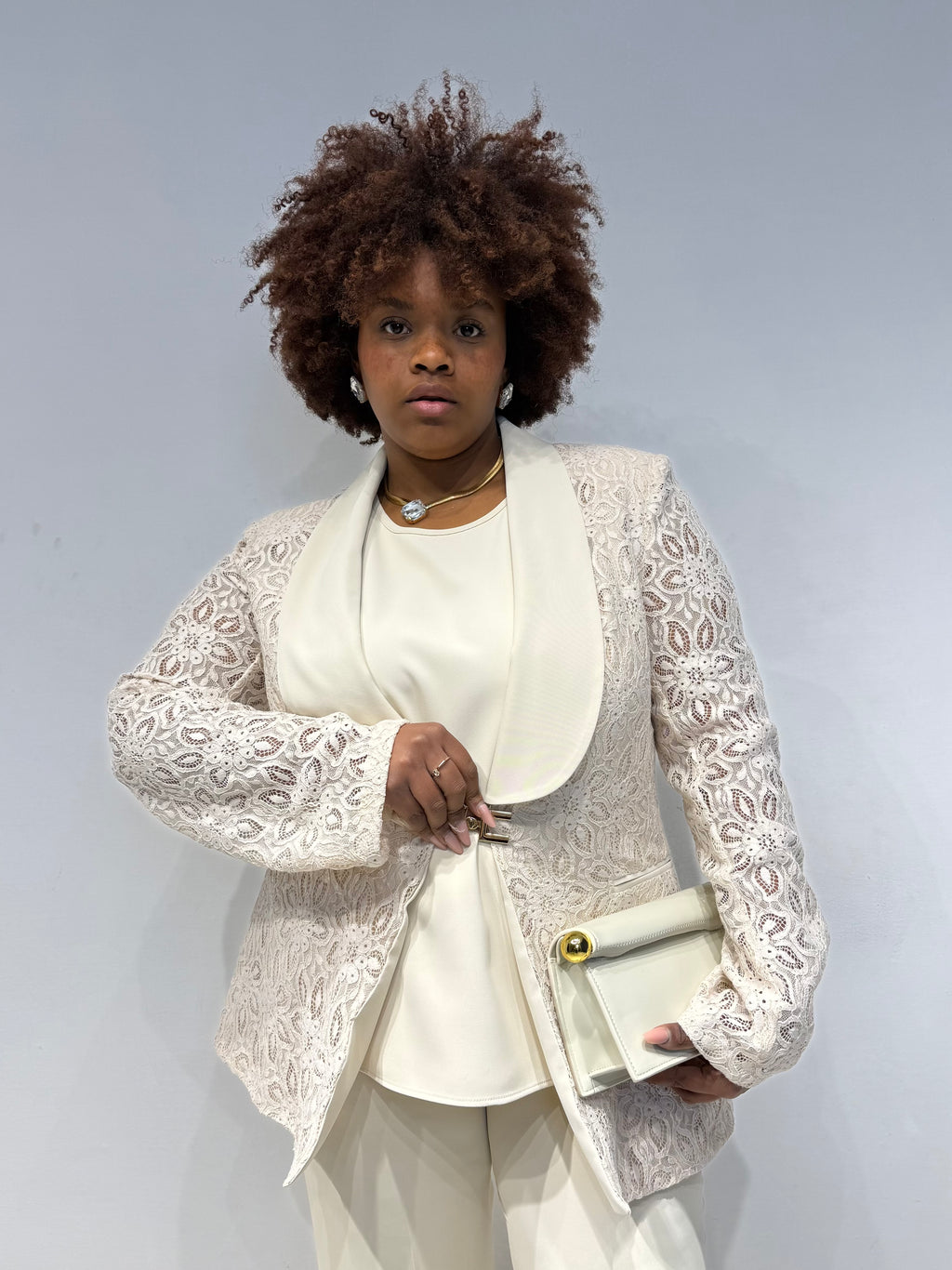Tailleur Macramè 3 pezzi