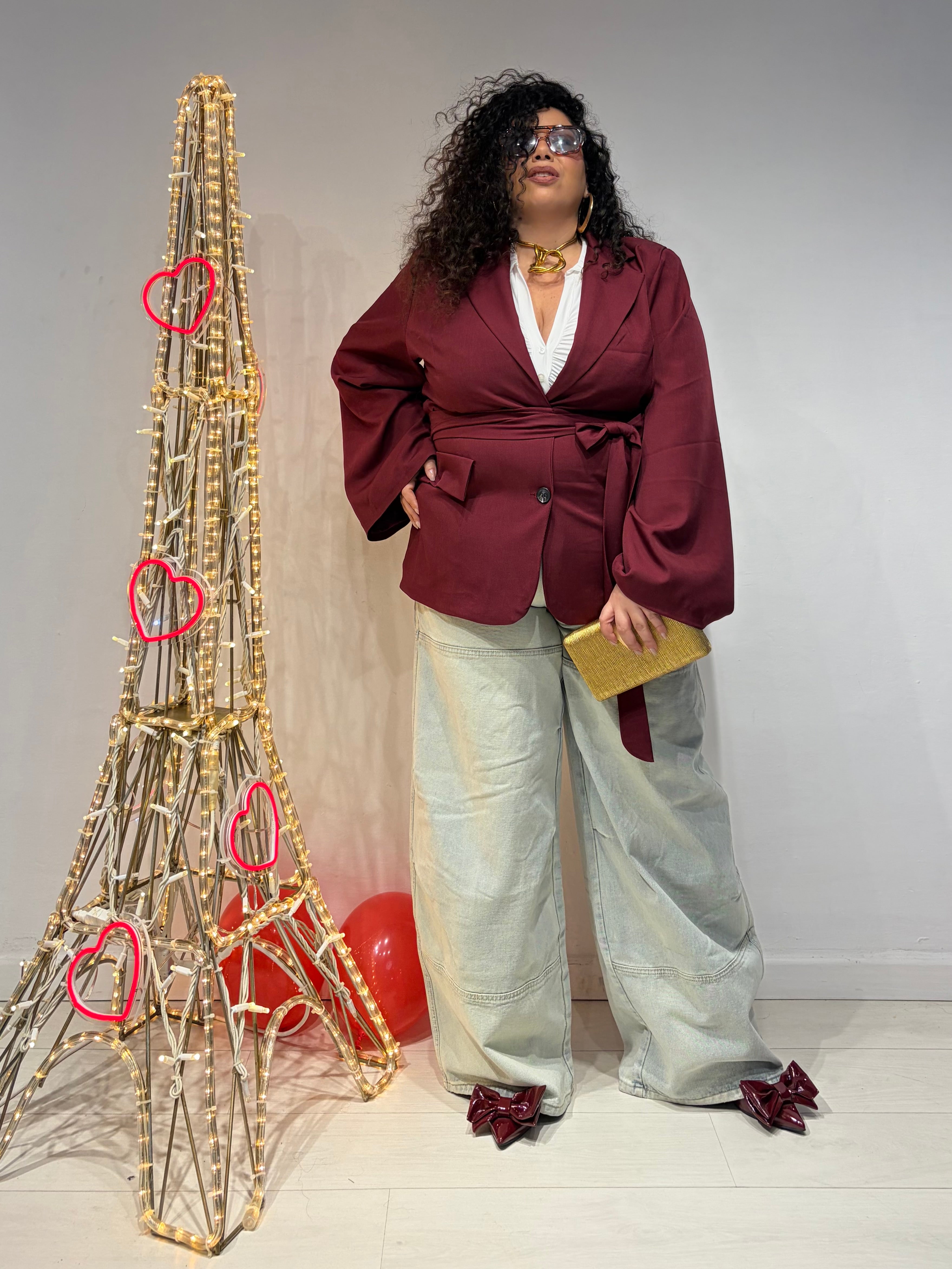 Giacca Selene Bordeaux