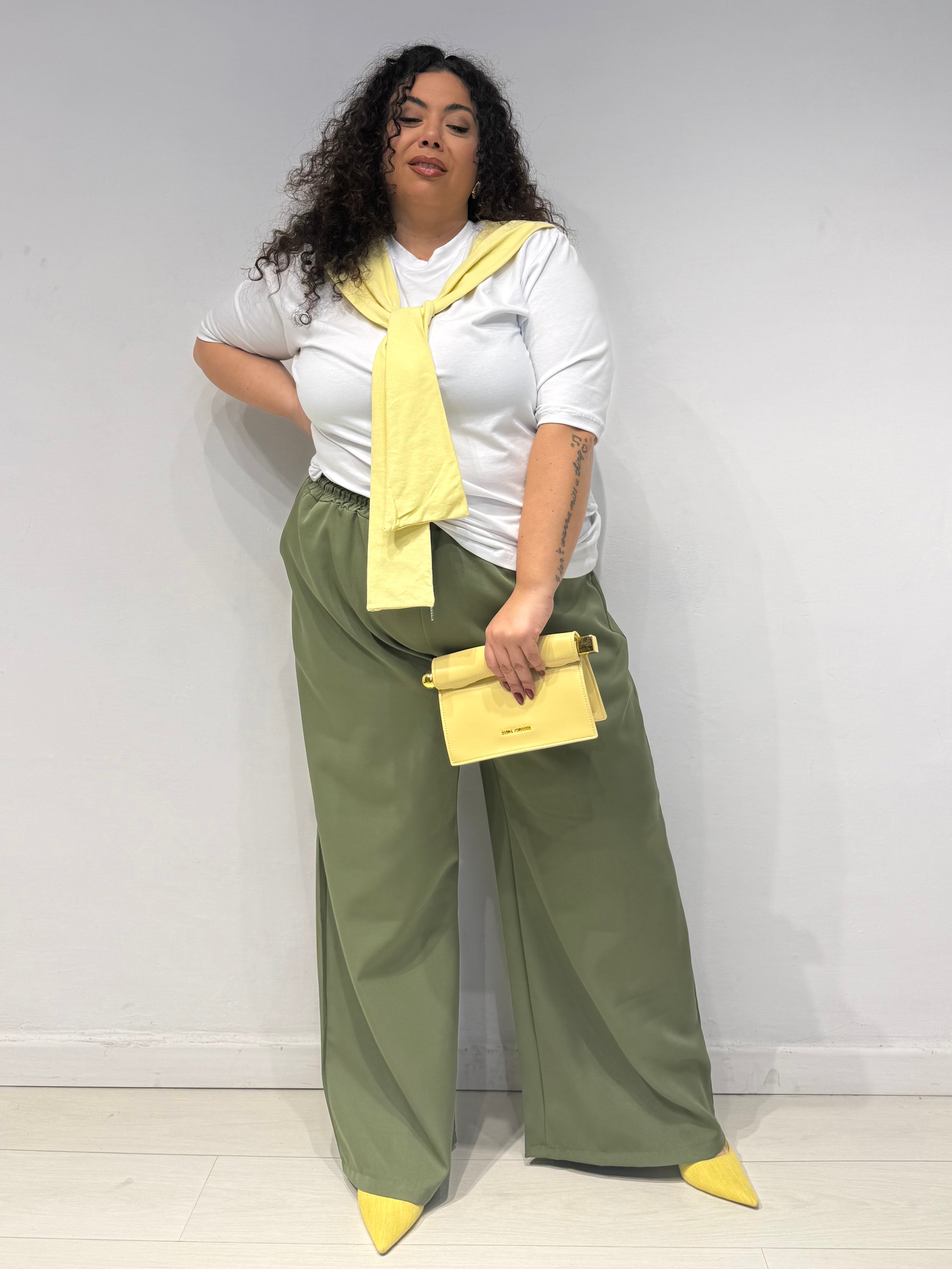 Pantaloni Comfy Verde