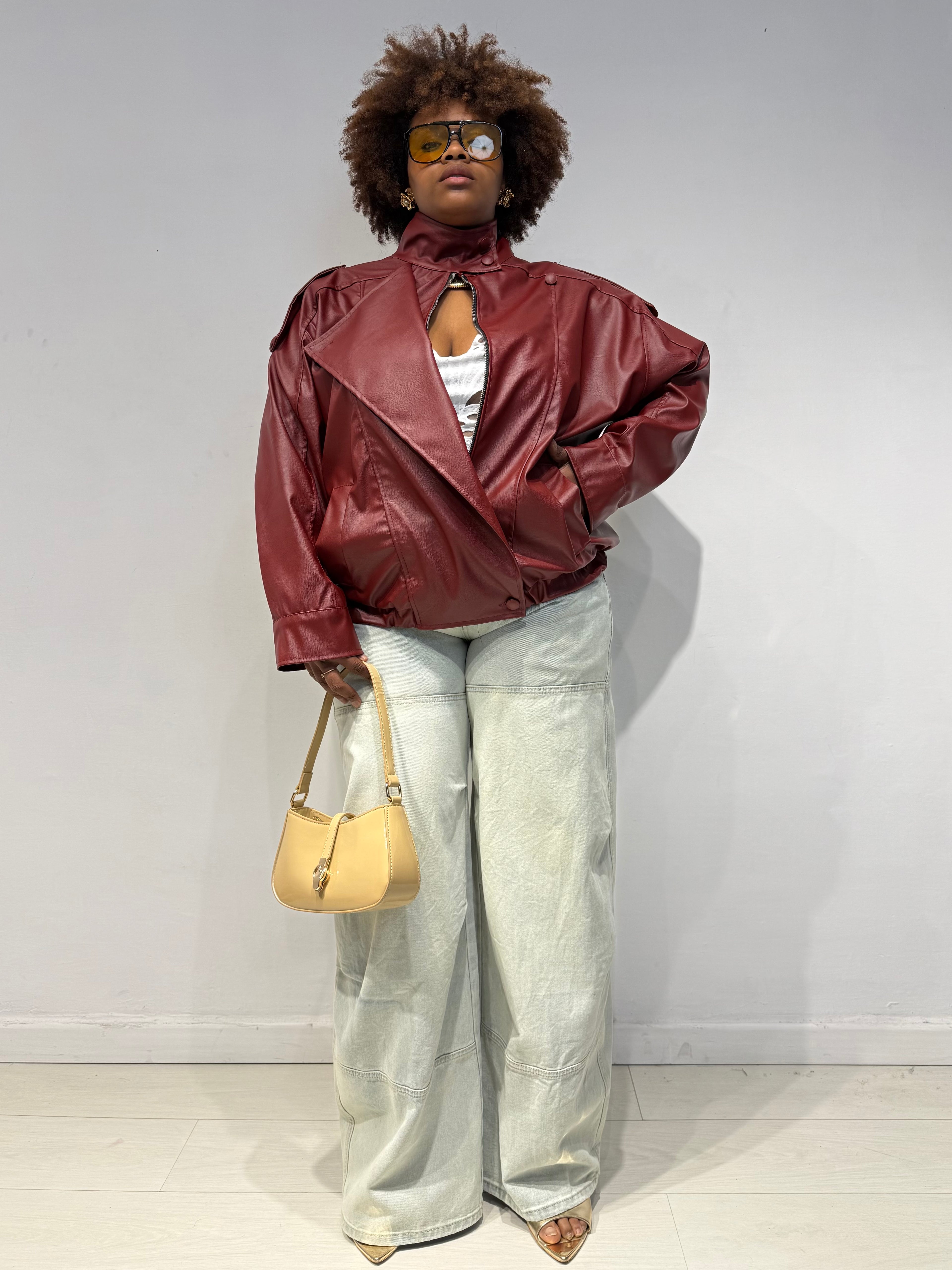 Bomber Melany Bordeaux