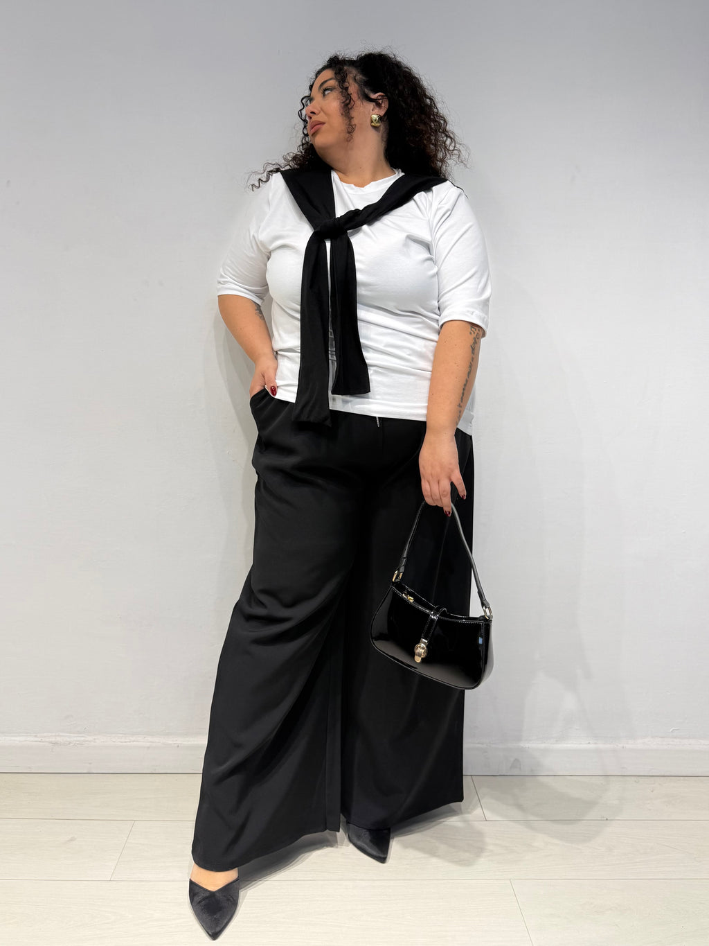 Pantaloni Comfy Nero