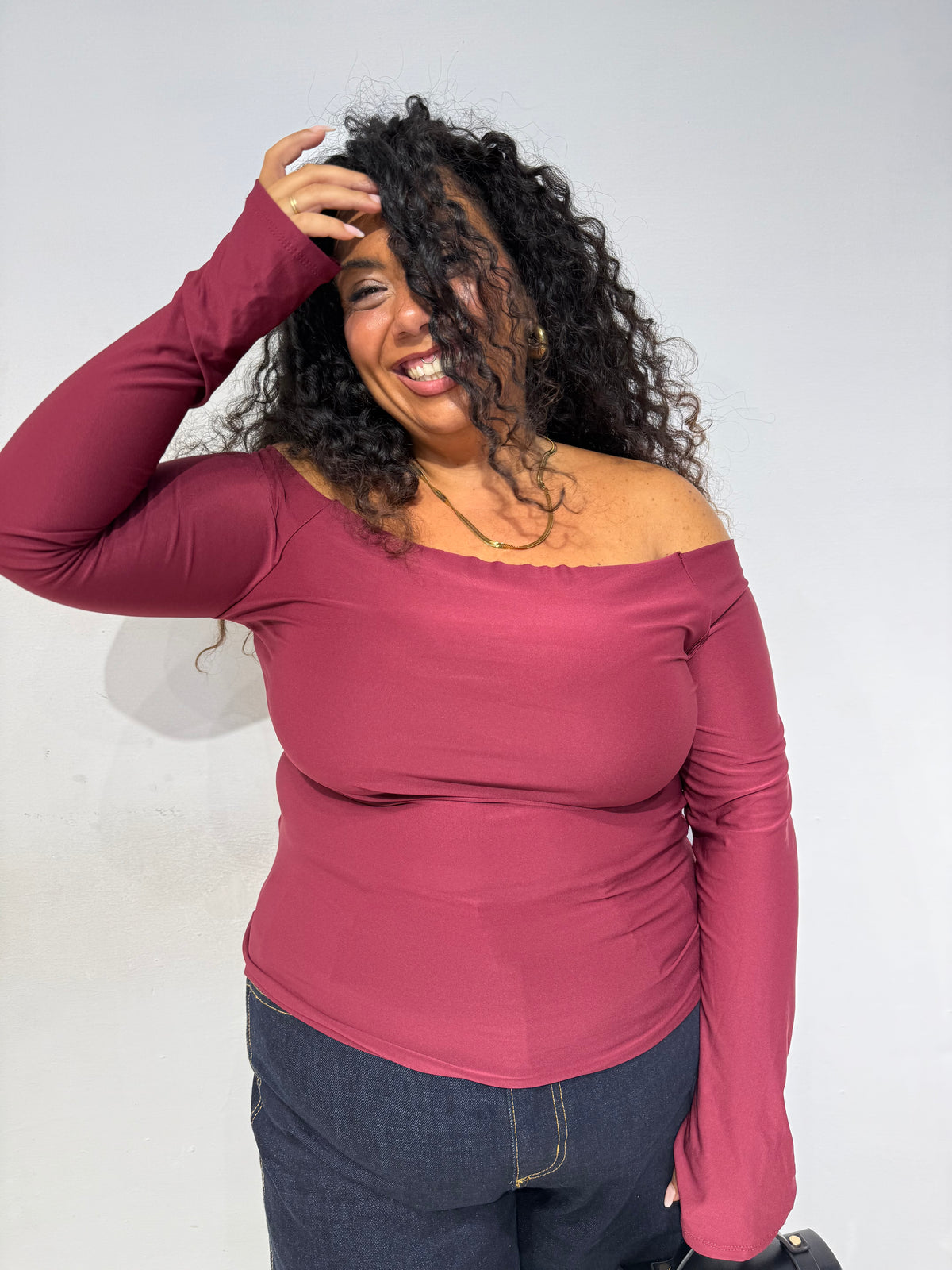 Maglia Laser Bordeaux
