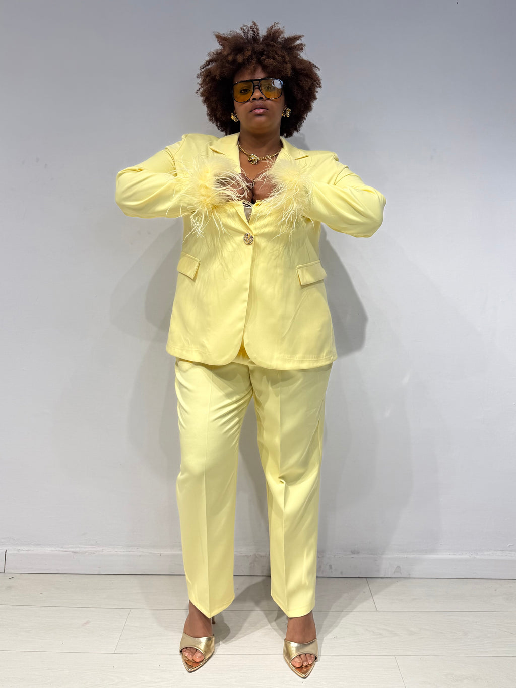 Tailleur Jessy Giallo
