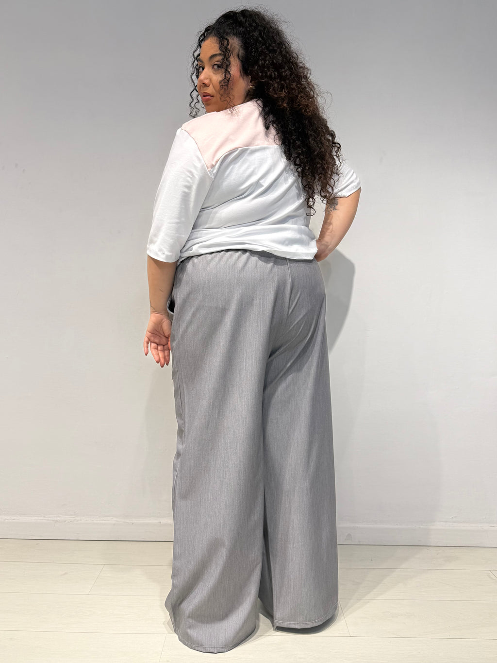 Pantaloni Comfy Grigio