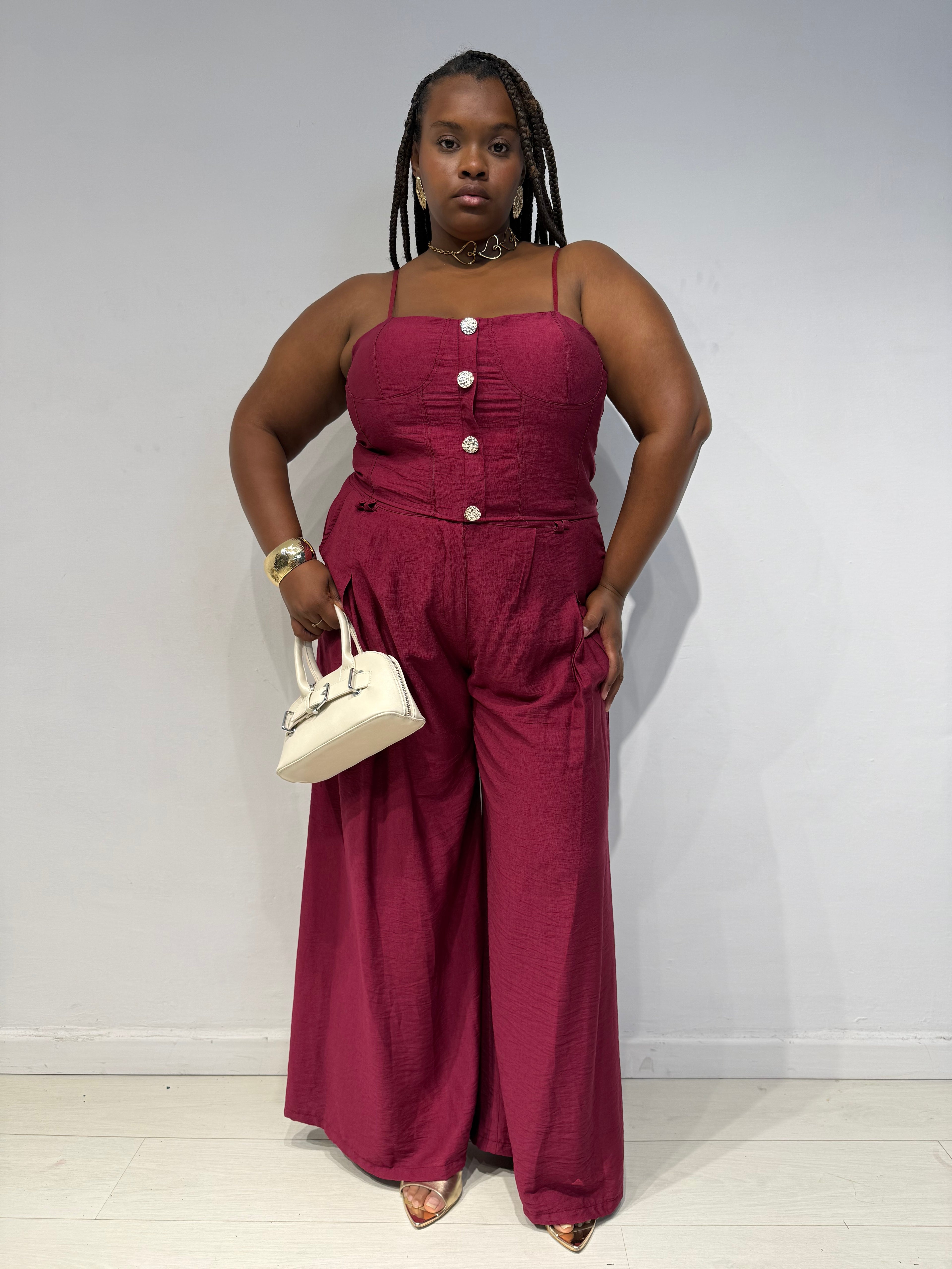 Coordinato Crystel Bordeaux